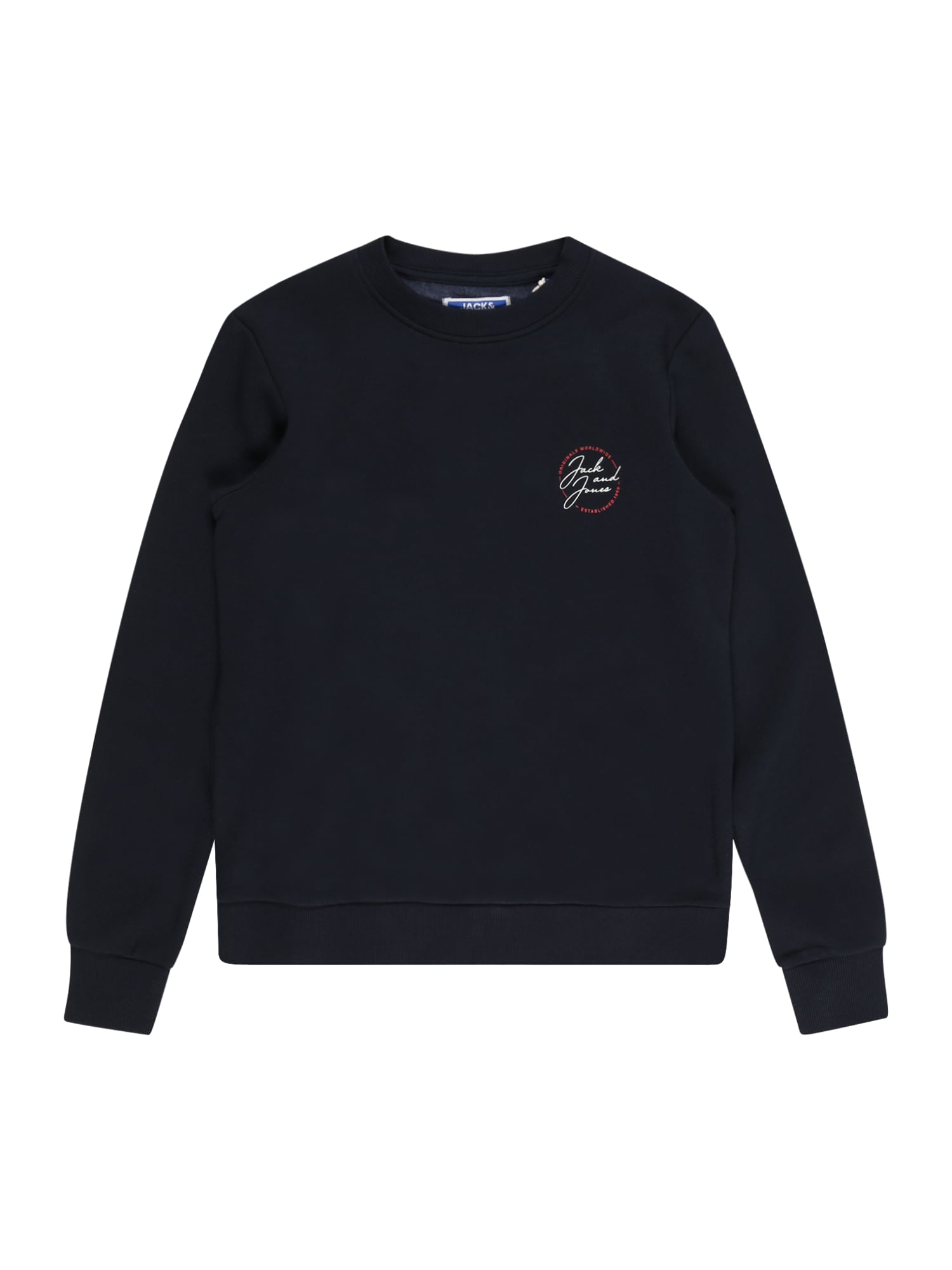 Jack & Jones Junior Majica 'Jerry'  mornarska / rdeča / bela