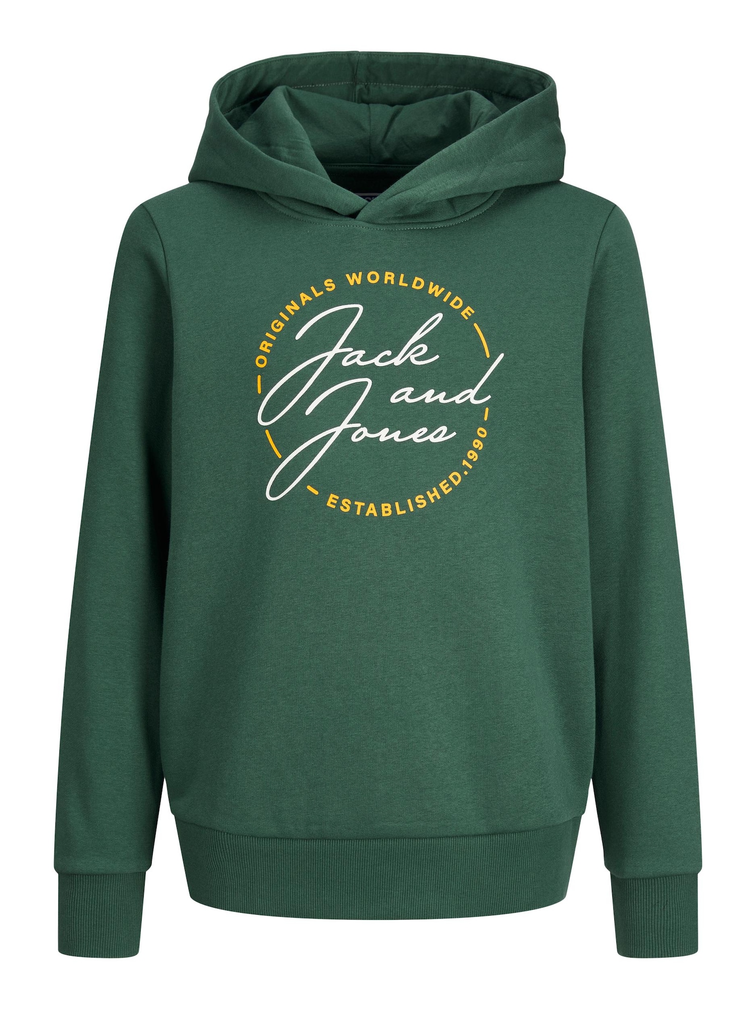 Jack & Jones Junior Majica 'Jerrys'  rumena / zelena / bela