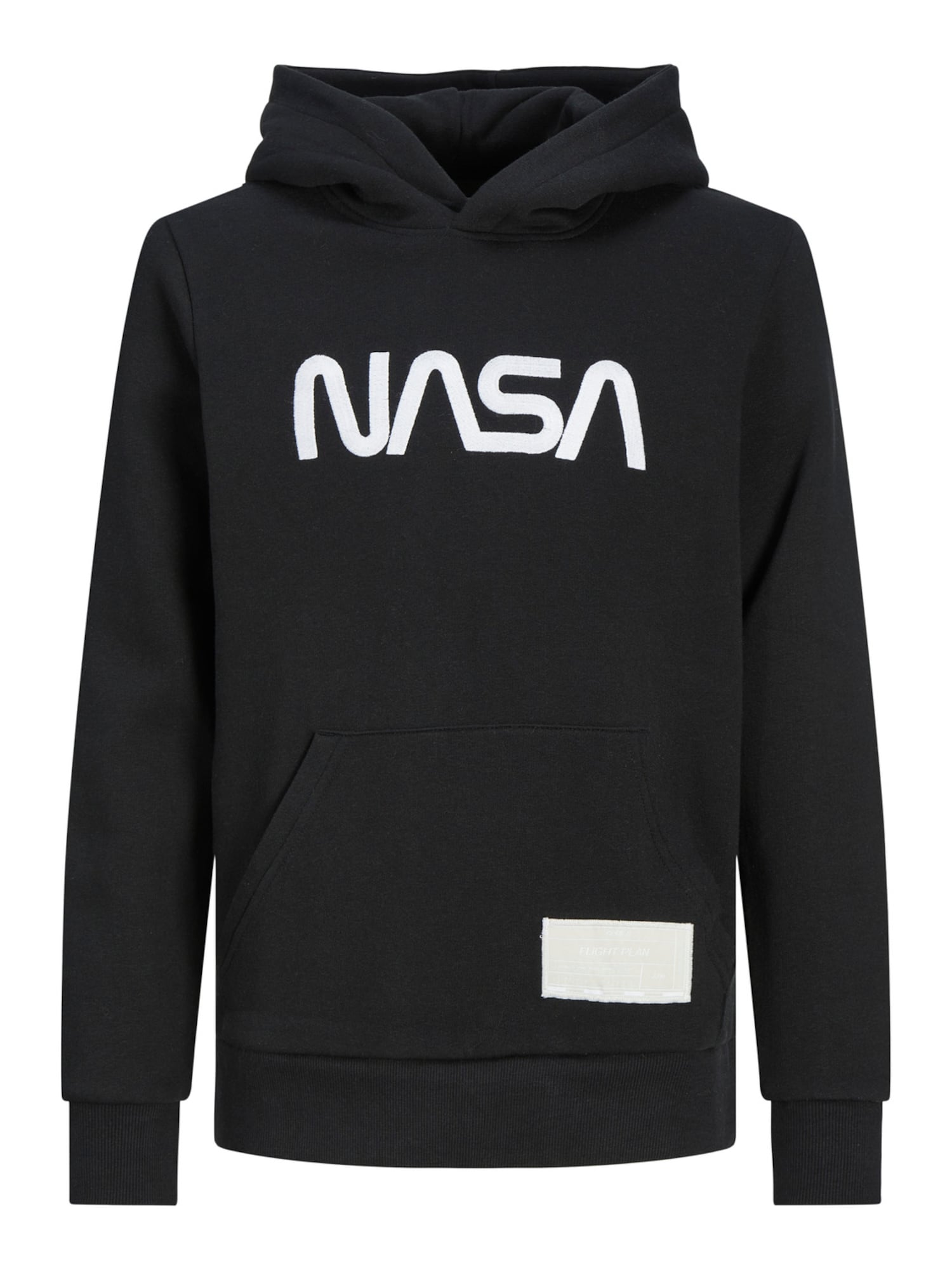 Jack & Jones Junior Majica 'NASA'  svetlo bež / črna / bela