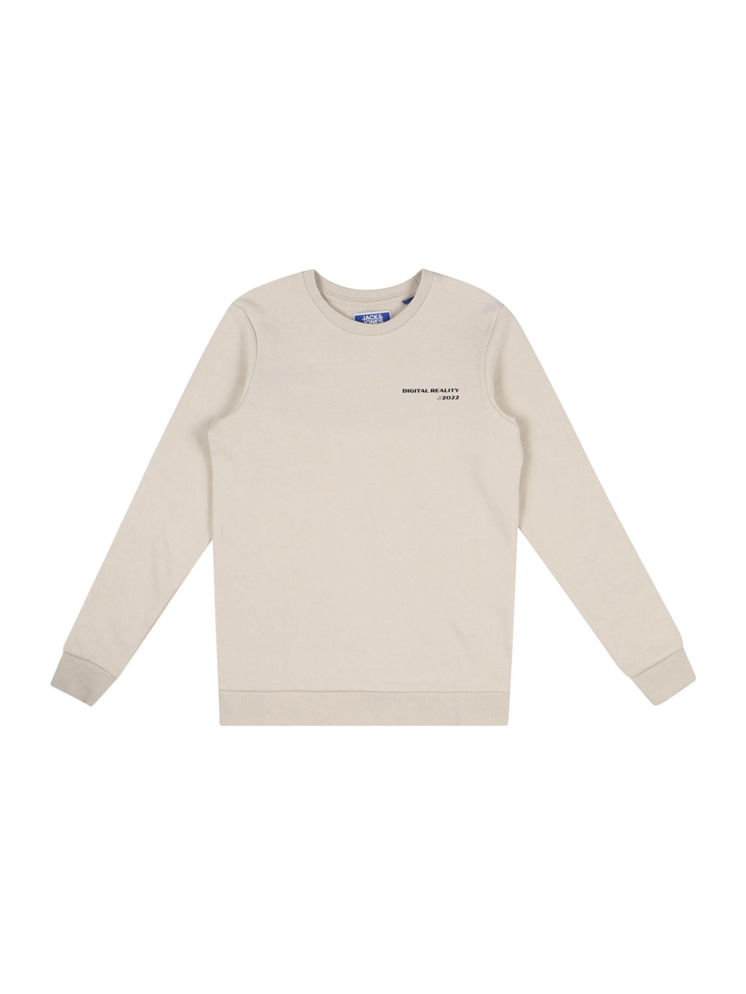 Jack & Jones Junior Majica 'Ono'  svetlo siva / črna