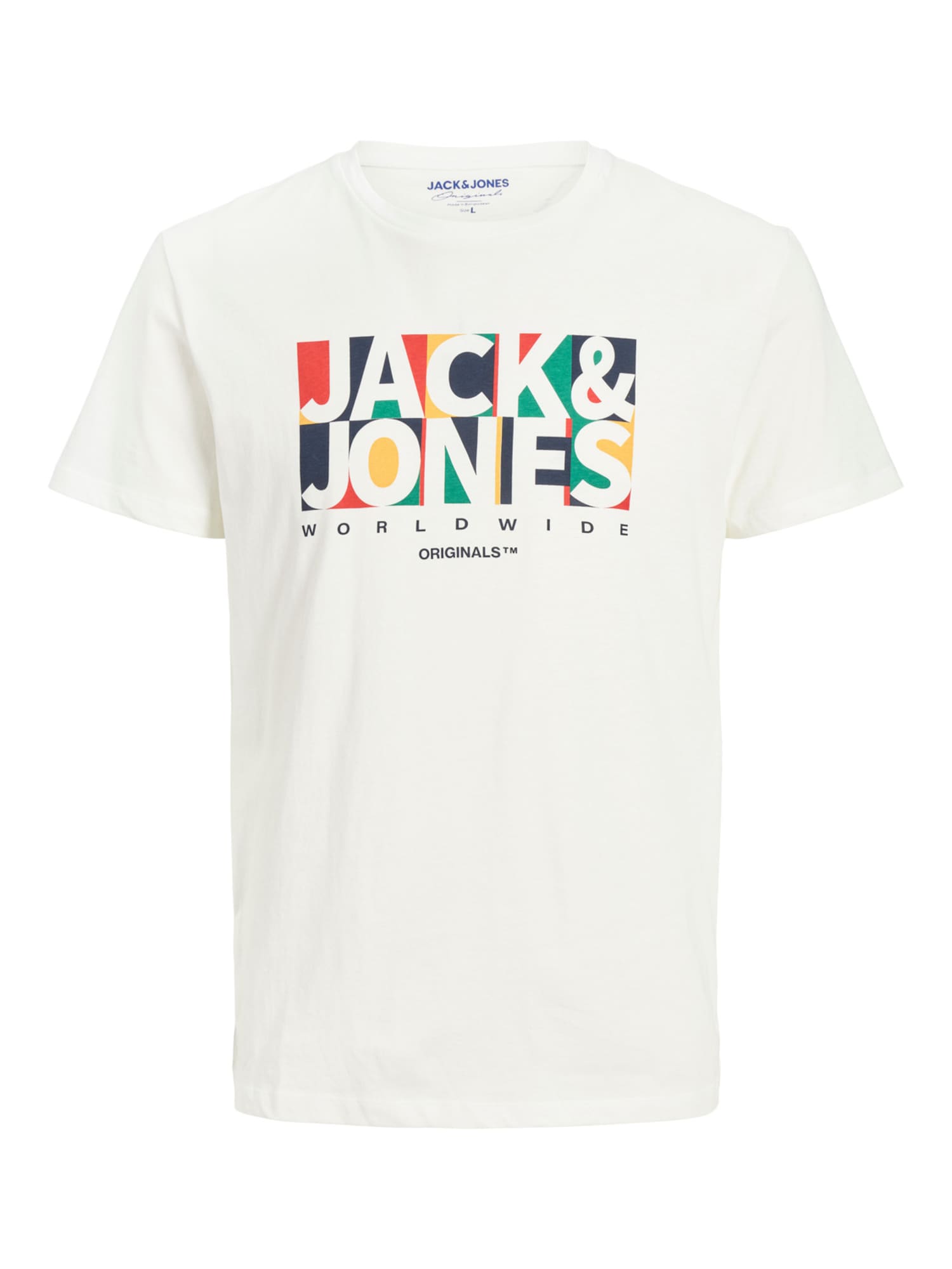 Jack & Jones Junior Majica 'PALETTE'  mešane barve / bela