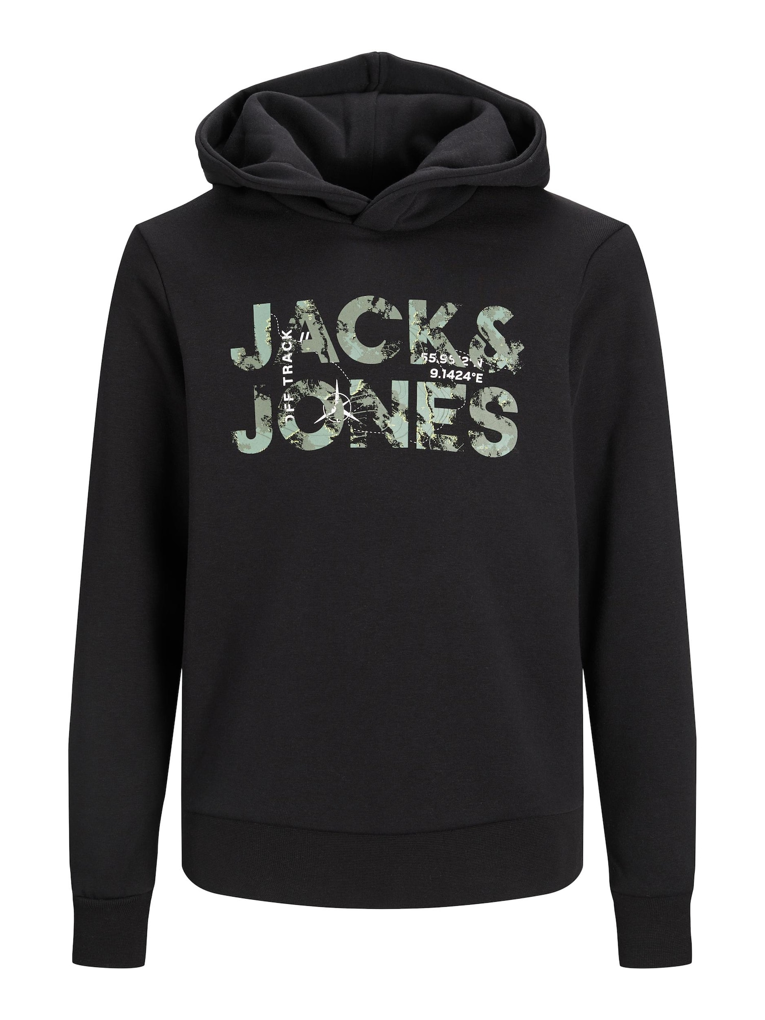 Jack & Jones Junior Majica 'Tech'  pastelno rumena / zelena / črna / bela