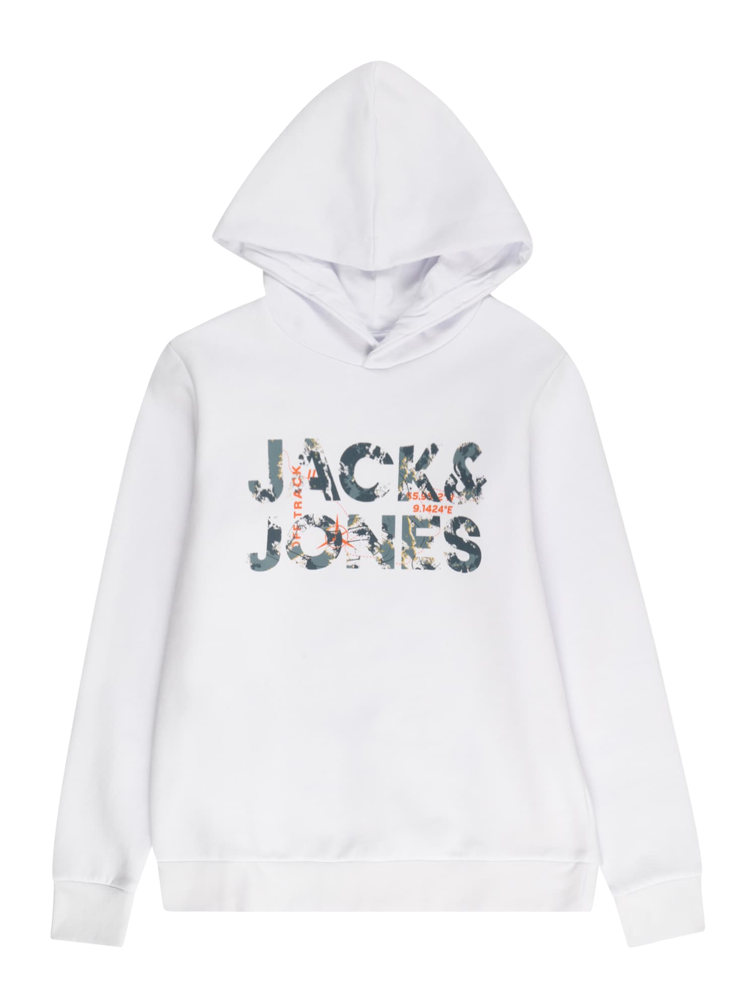 Jack & Jones Junior Majica 'Tech'  rumena / zelena / oranžna / bela