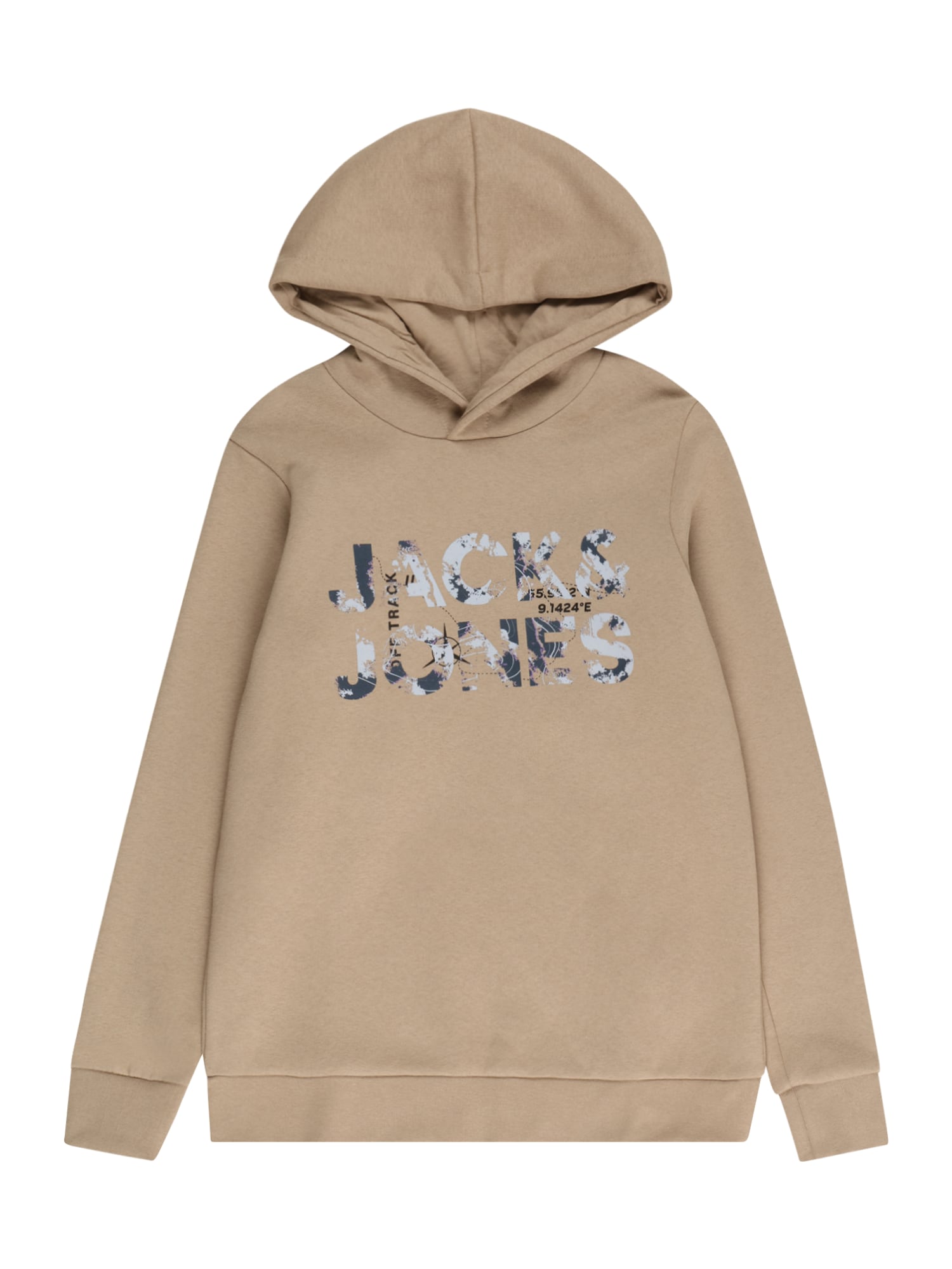 Jack & Jones Junior Majica 'Tech'  temno bež / mornarska / svetlo modra