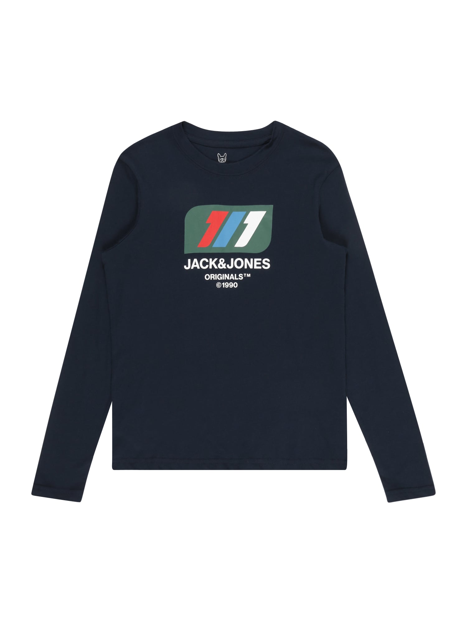 Jack & Jones Junior Majica  modra / rdeča / bela