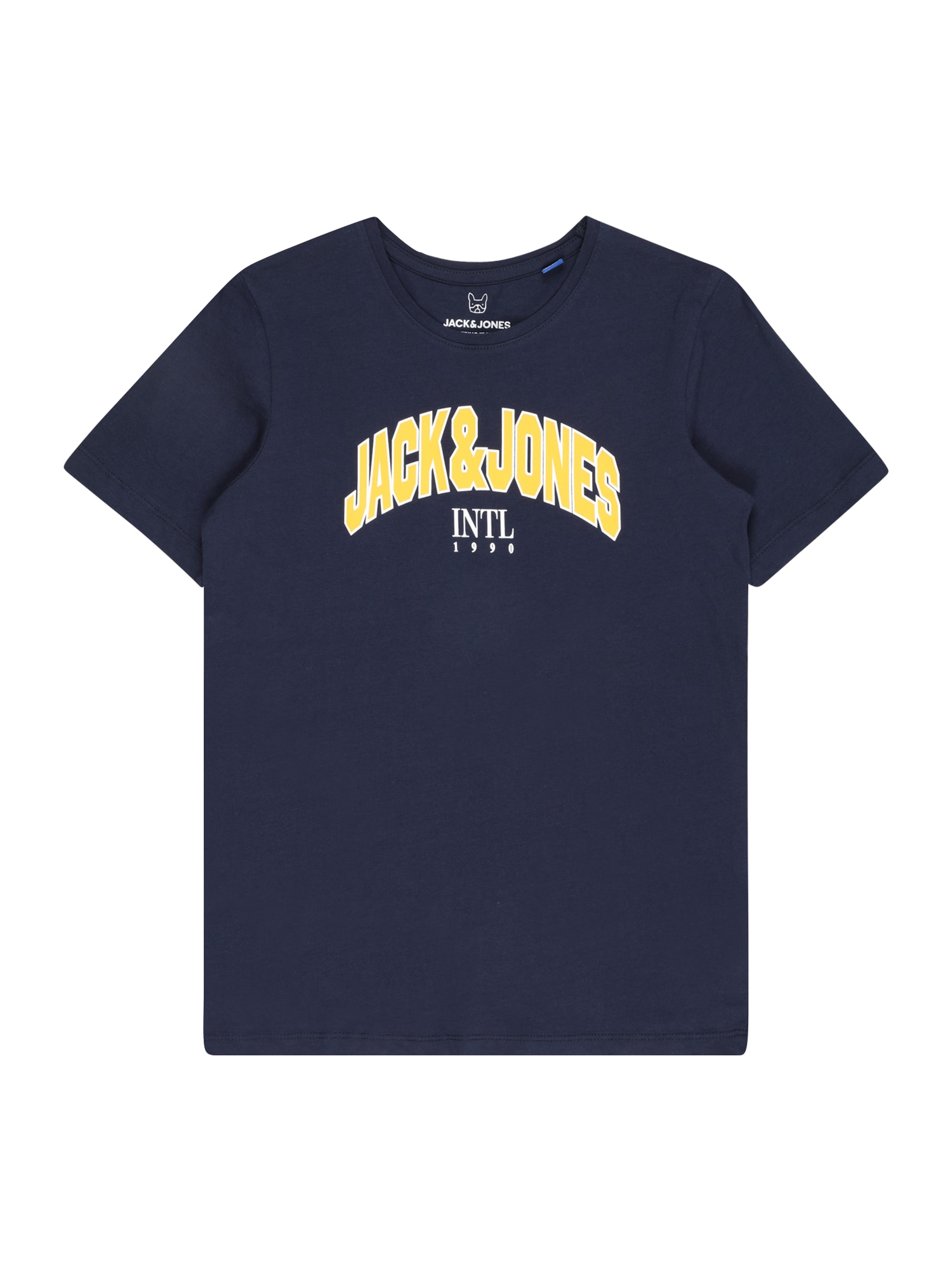 Jack & Jones Junior Majica  mornarska / rumena / bela