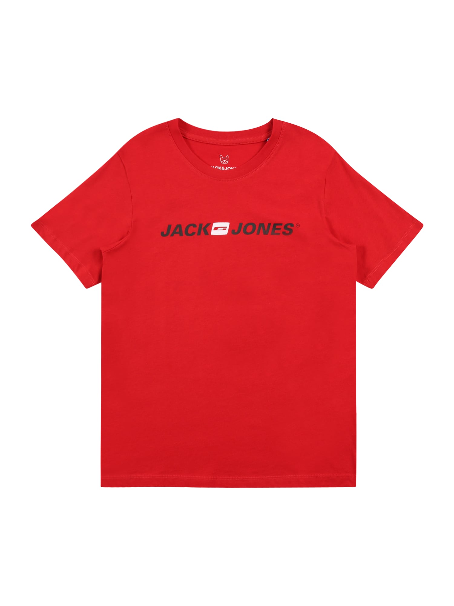 Jack & Jones Junior Majica  rdeča / črna / bela