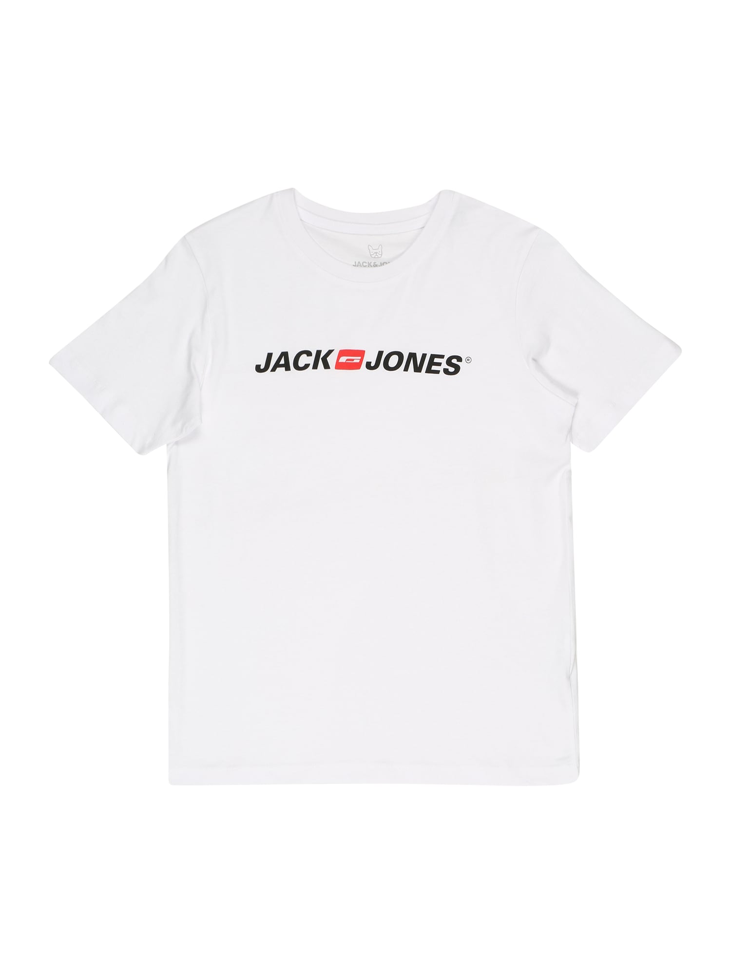 Jack & Jones Junior Majica  rdeča / črna / bela