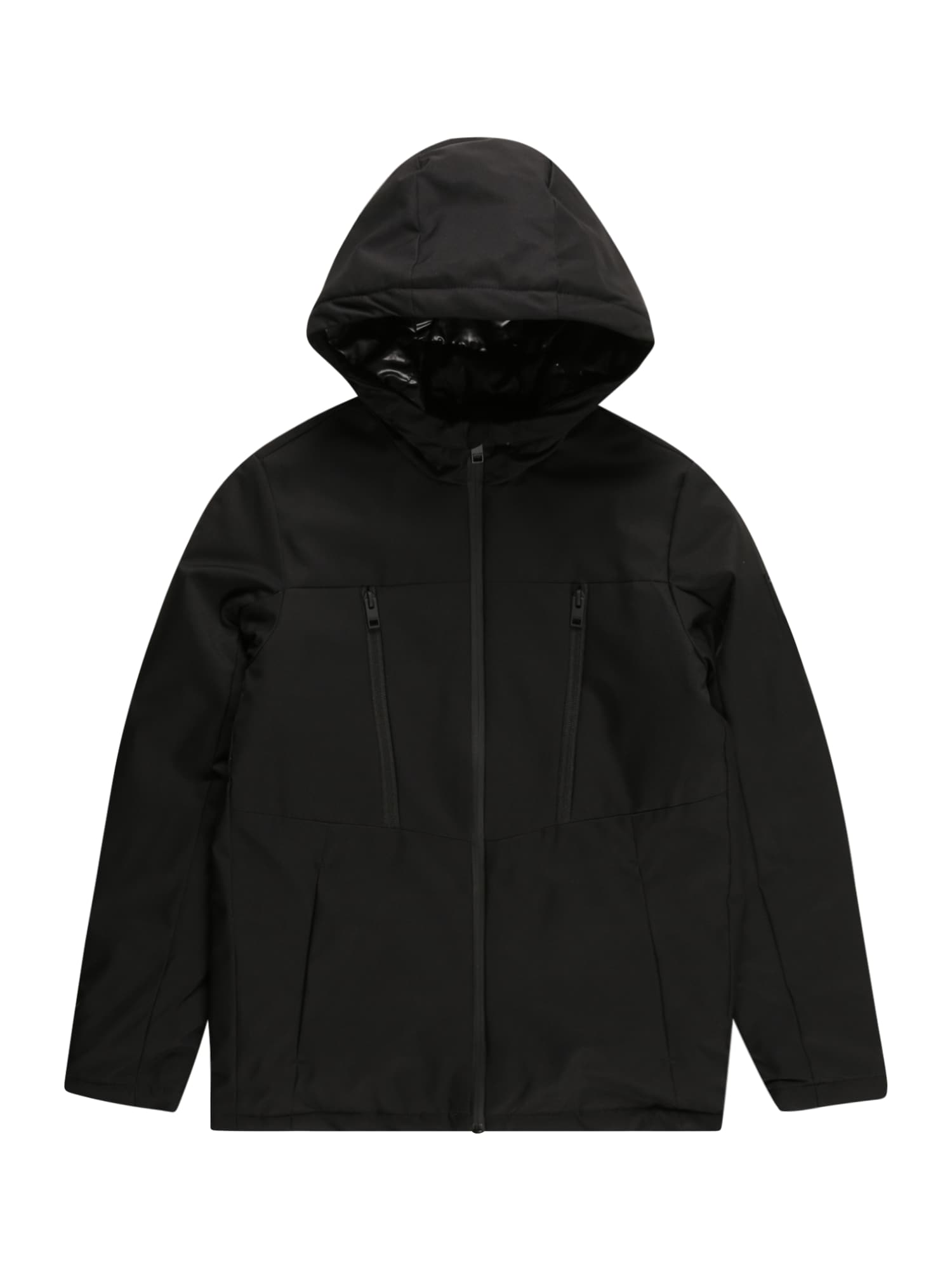 Jack & Jones Junior Prehodna jakna 'Abel'  črna