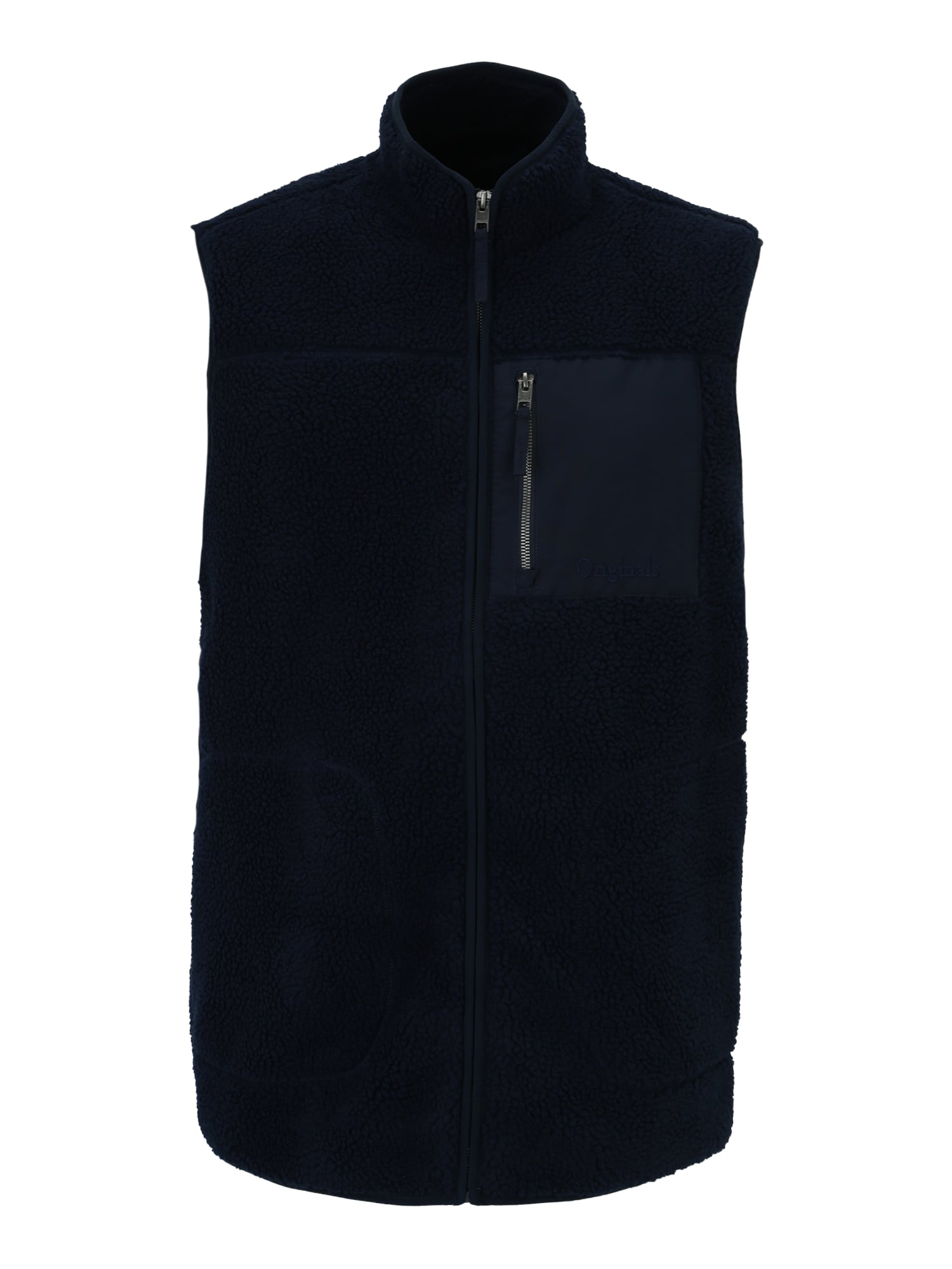 Jack & Jones Plus Brezrokavnik 'PARK'  nočno modra