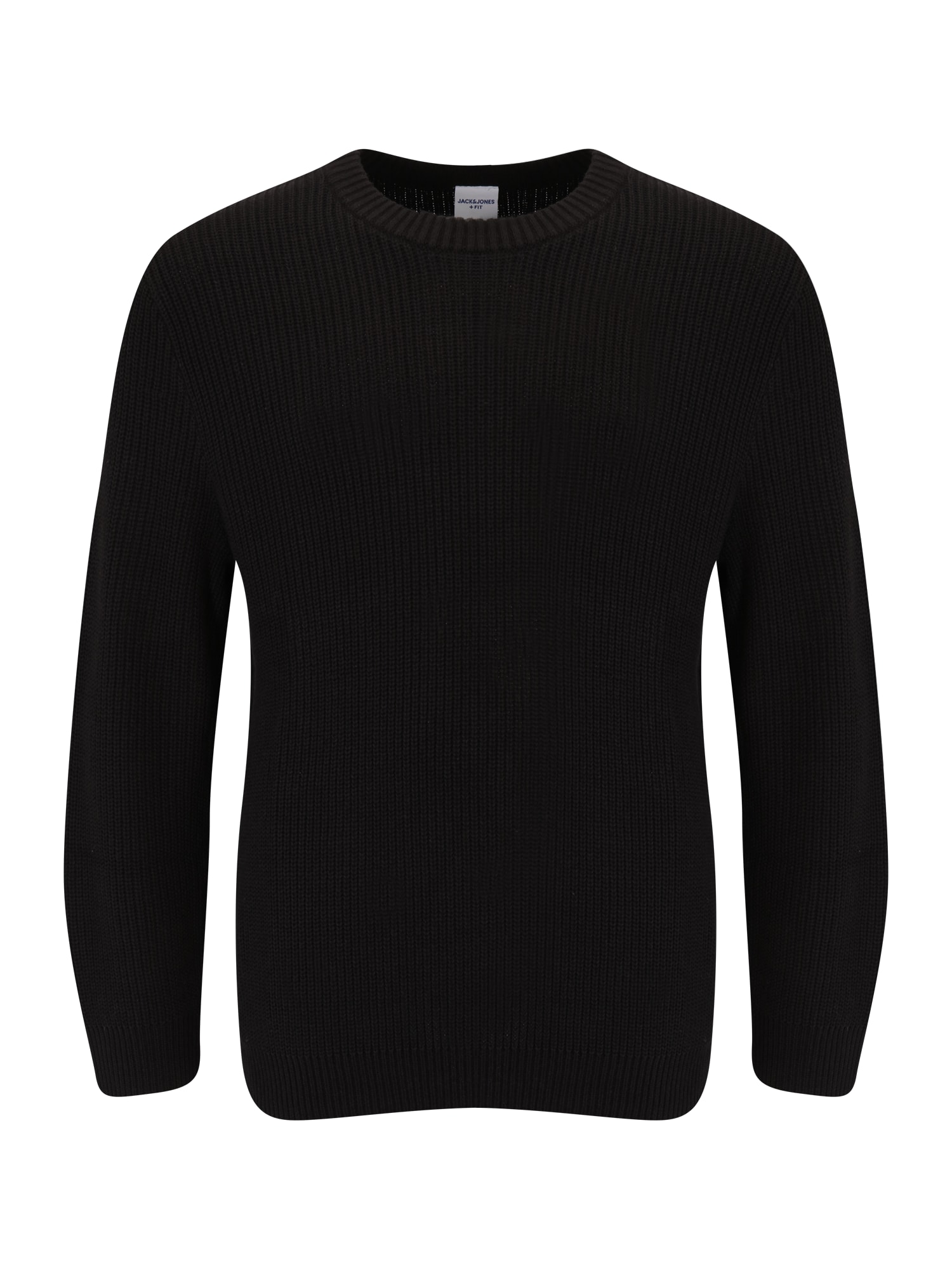 Jack & Jones Plus Pulover 'BRINK'  črna
