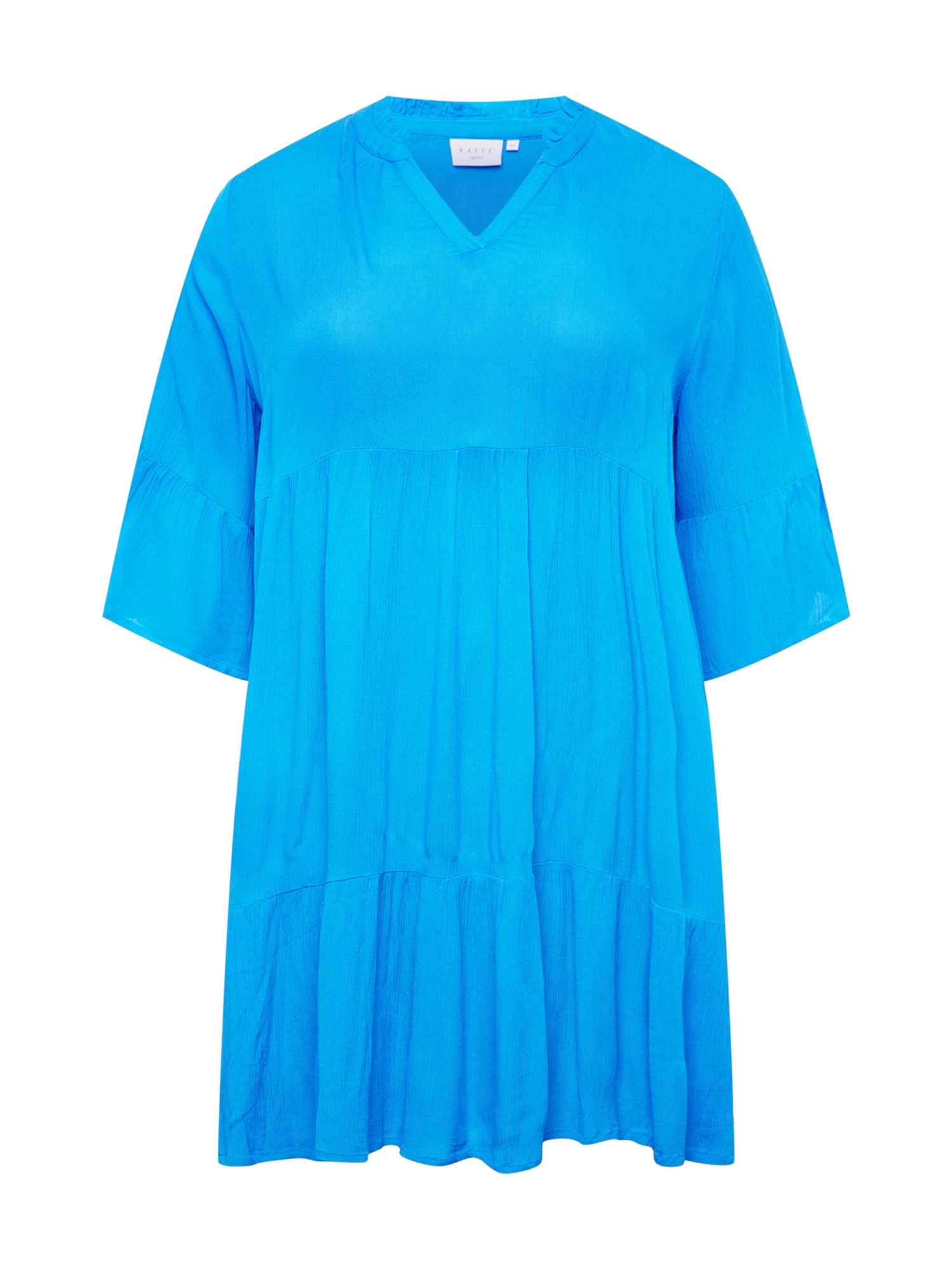 KAFFE CURVE Obleka 'Mariana'  nebeško modra