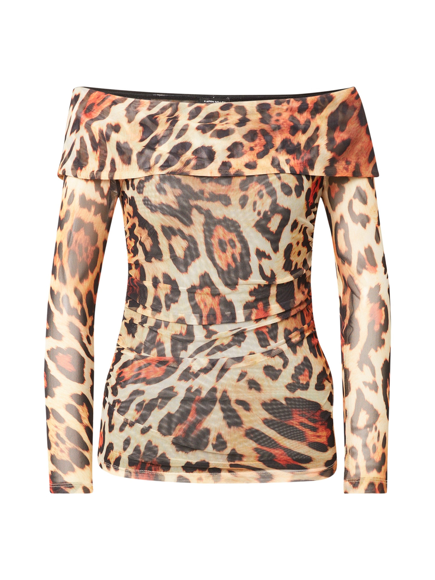 Karen Millen Majica  rjasto rjava / mokka / svetlo rjava