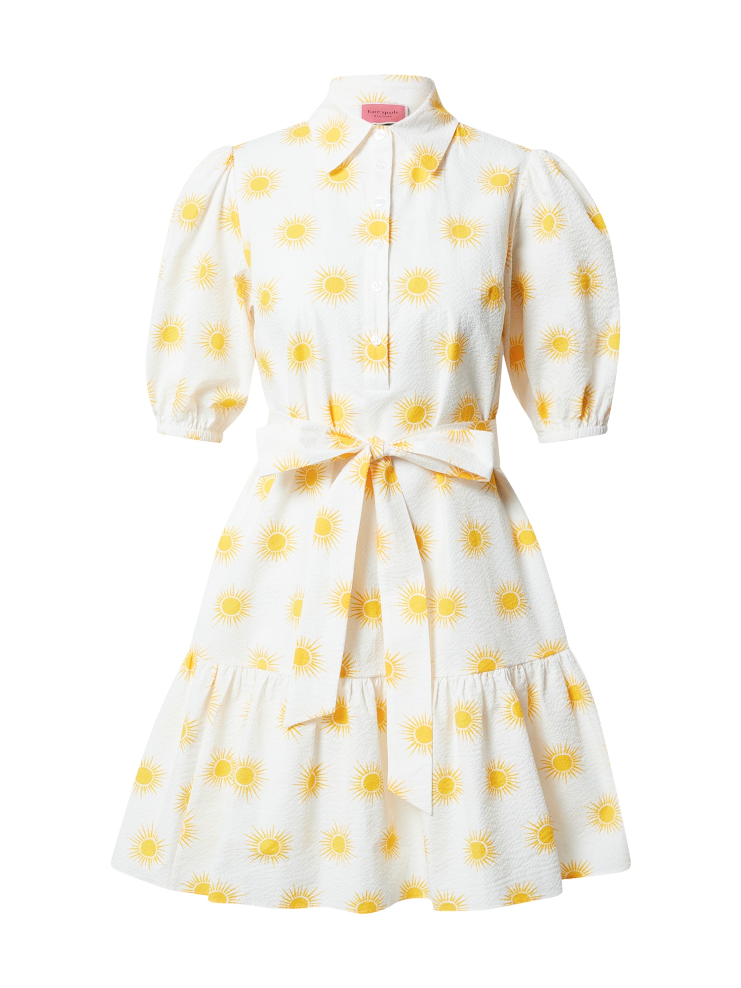 Kate Spade Dolga srajca  kremna / rumena