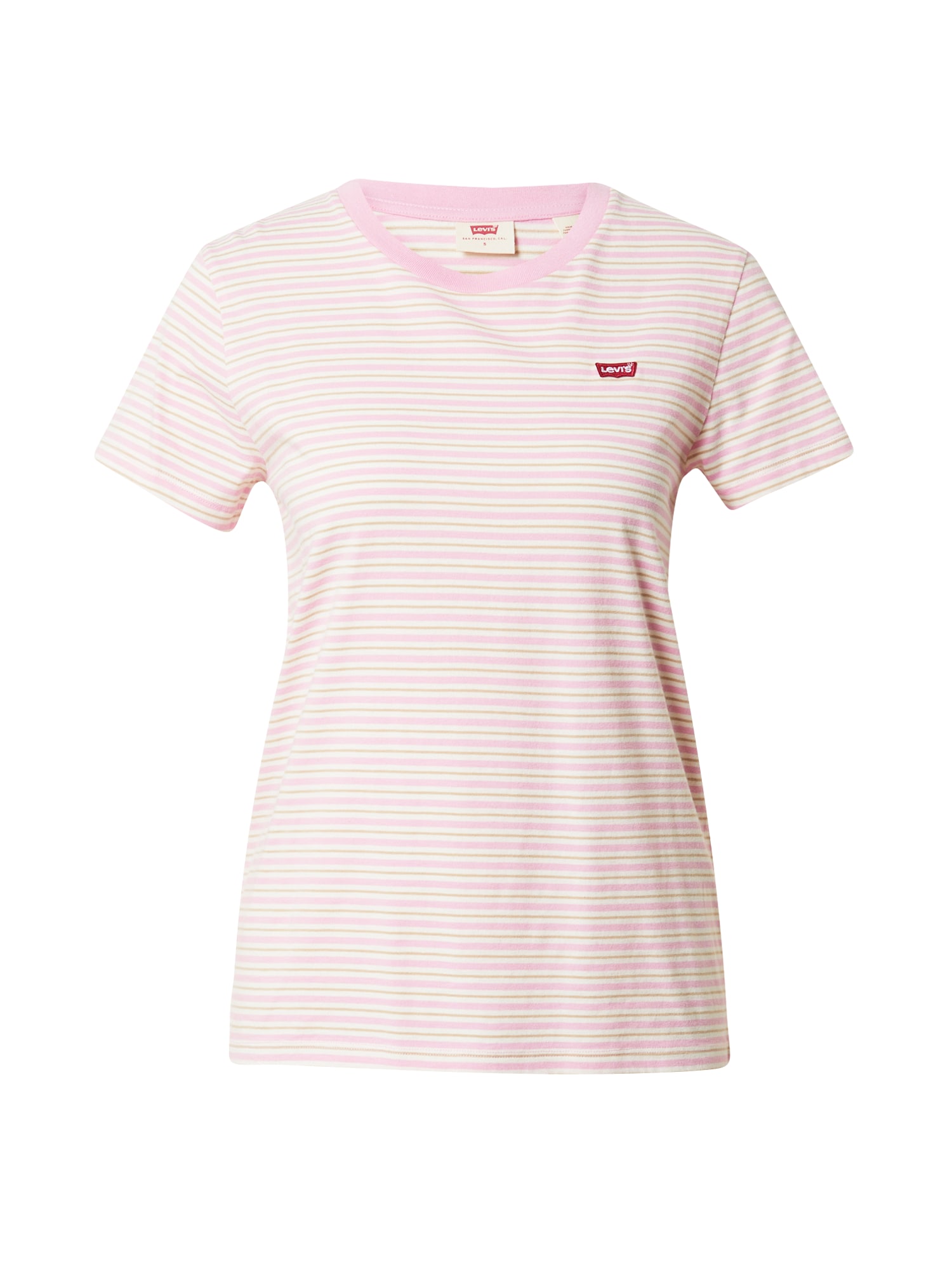 LEVI'S Majica  bež / roza / rdeča / bela