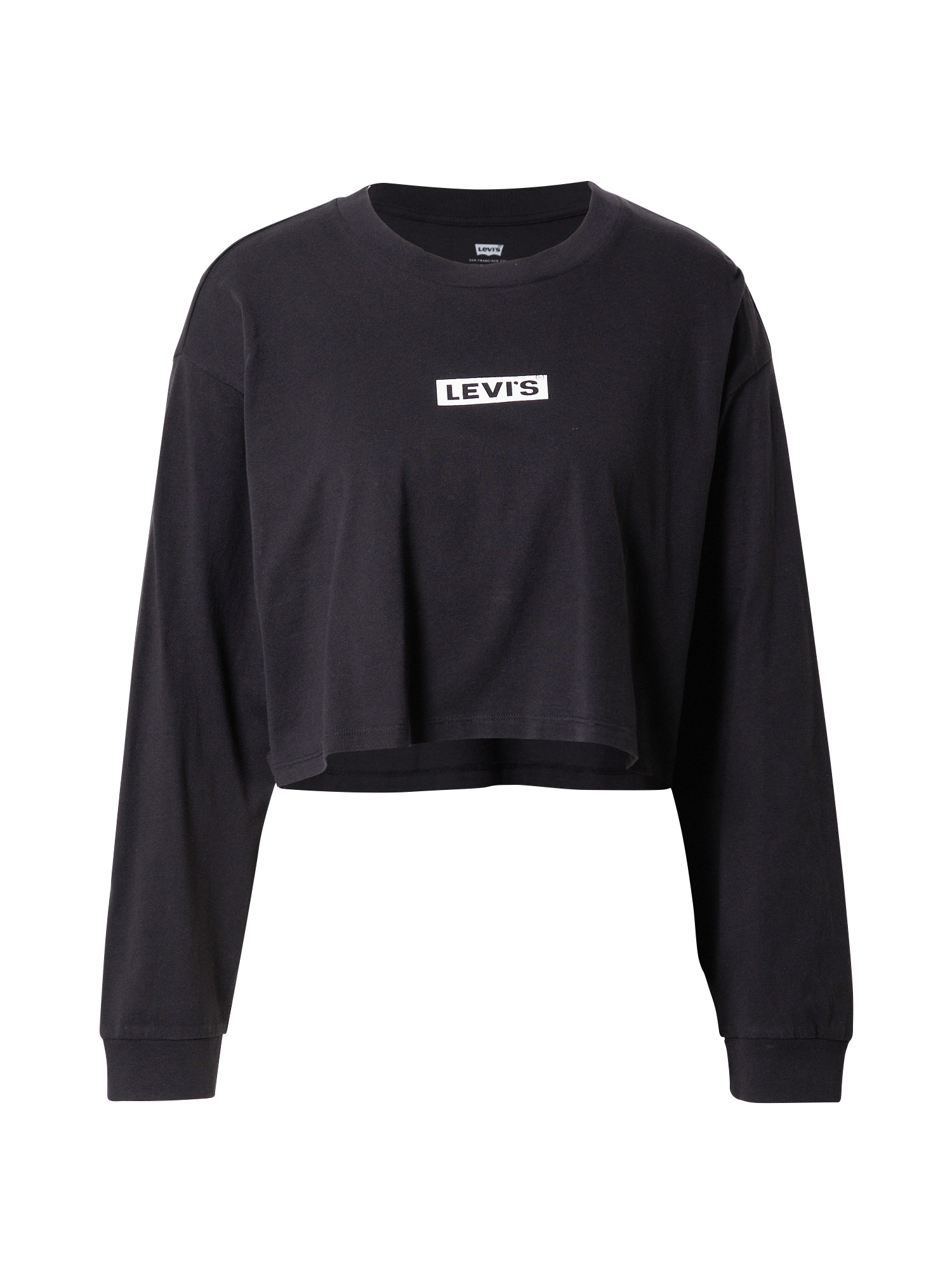 LEVI'S Majica  črna / bela