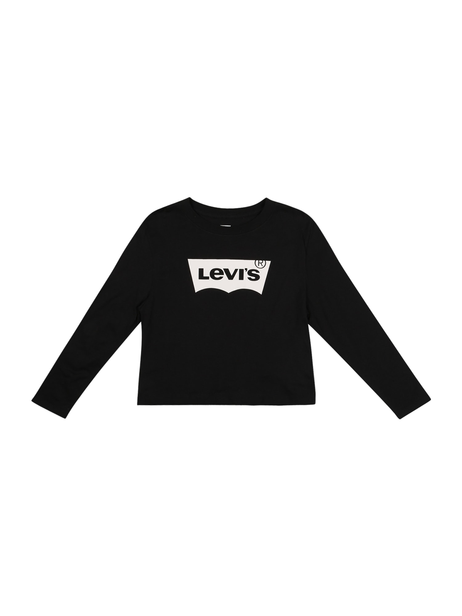 LEVI'S Majica  črna / bela