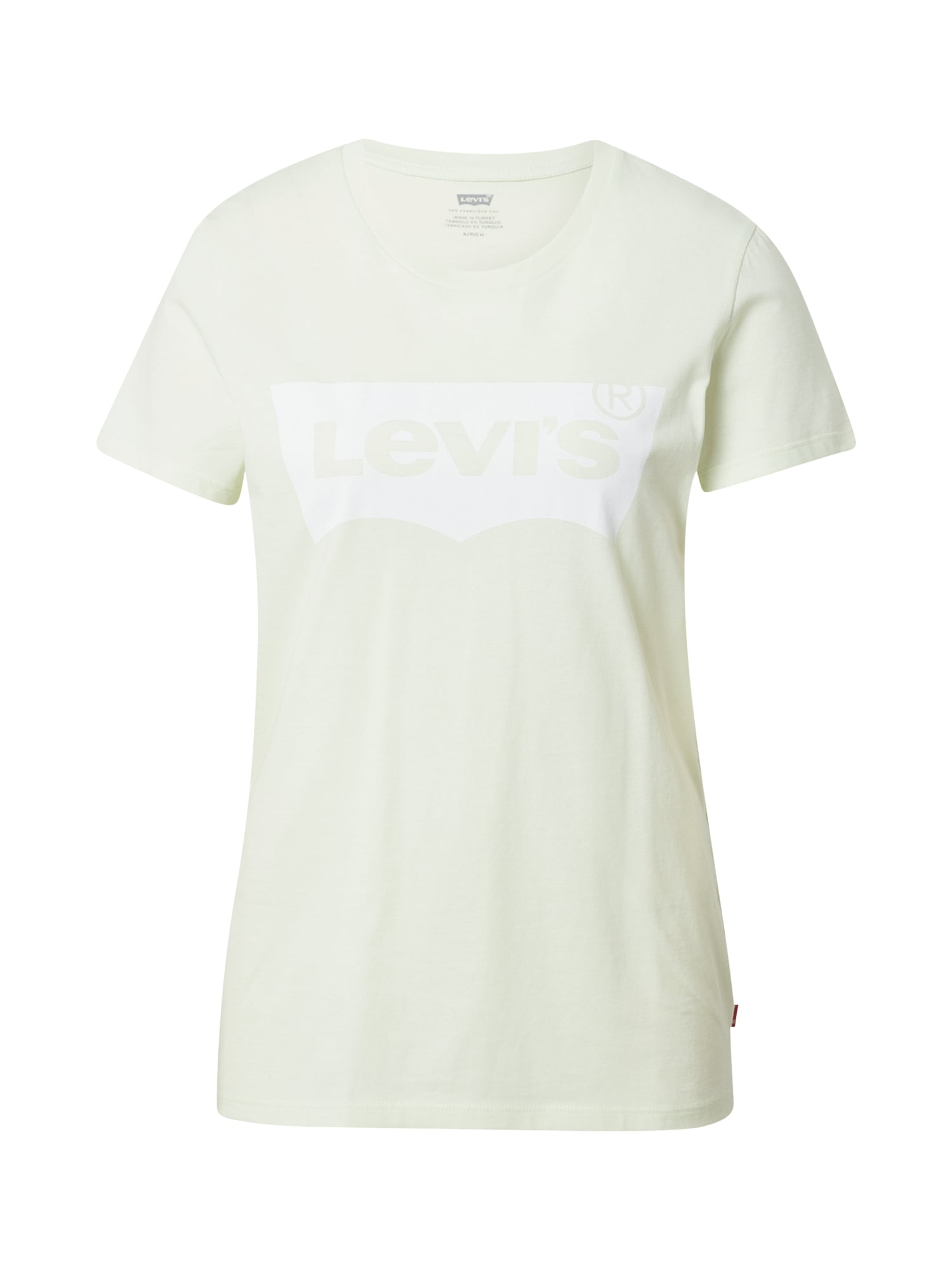LEVI'S Majica  dimno-siva / bela
