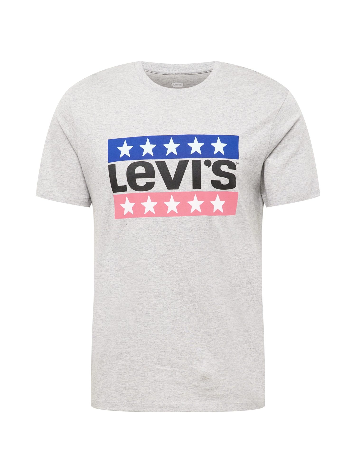 LEVI'S Majica  modra / pegasto siva / svetlo roza / črna