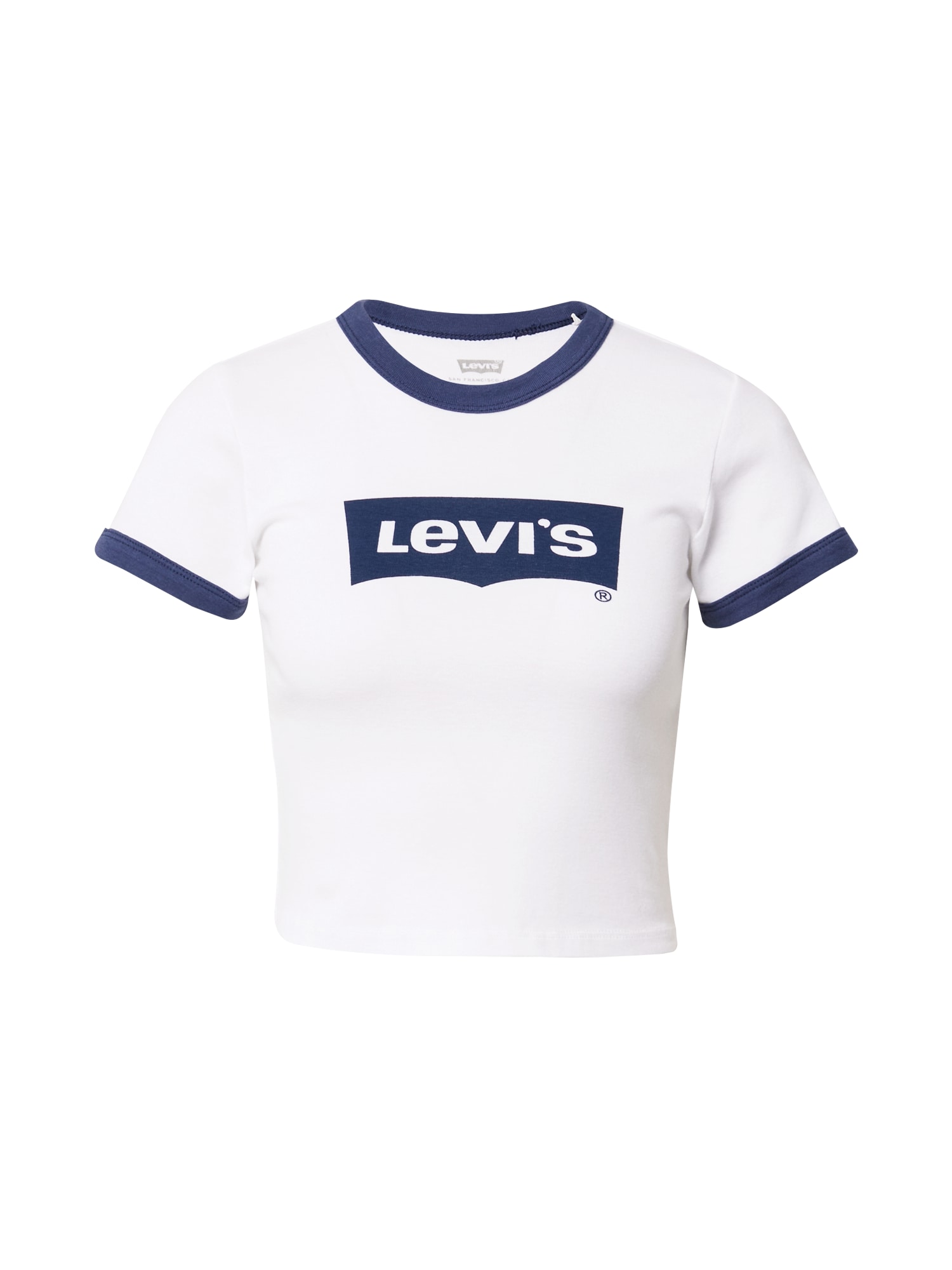 LEVI'S Majica  mornarska / bela