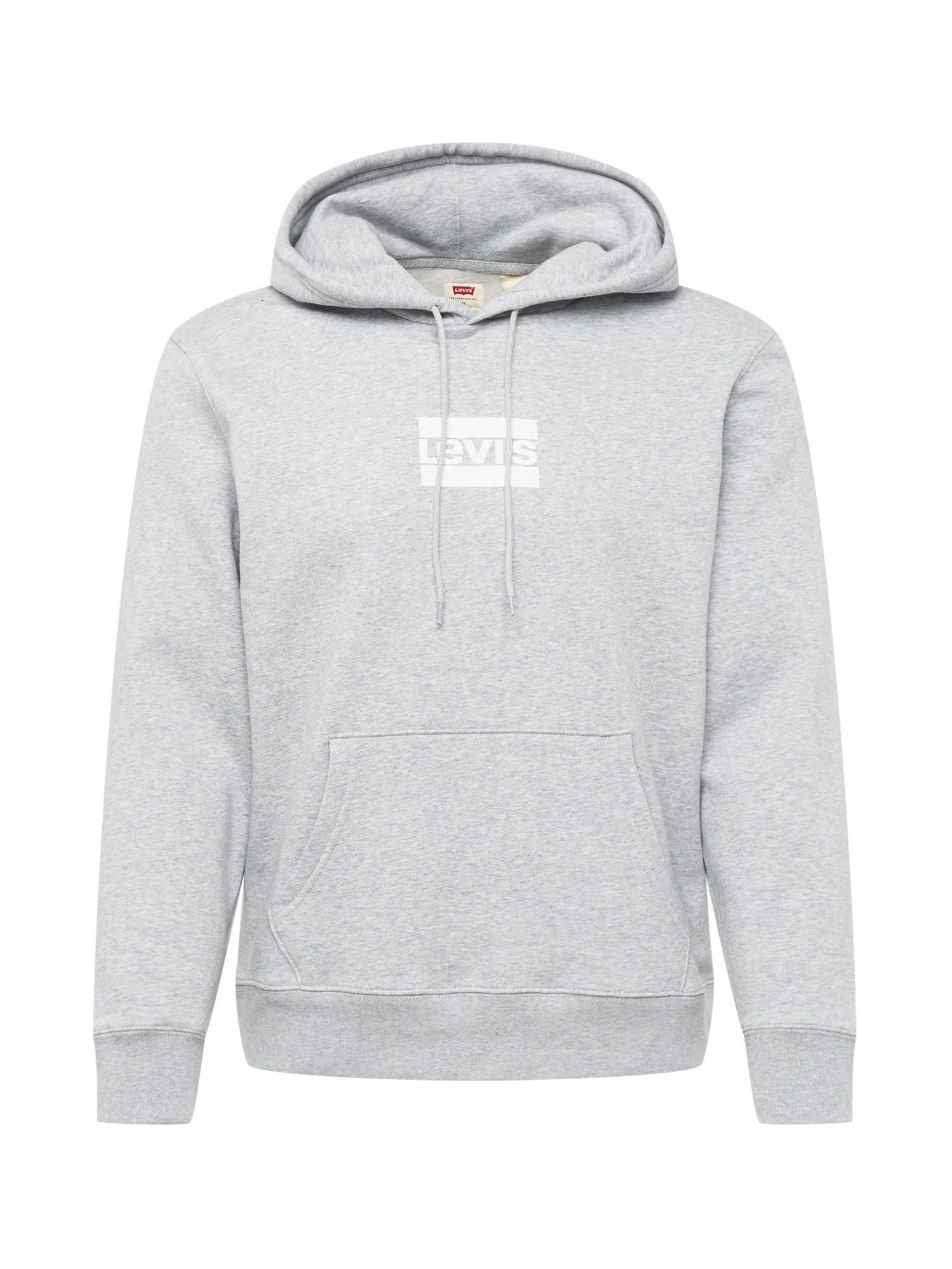 LEVI'S Majica  pegasto siva / bela