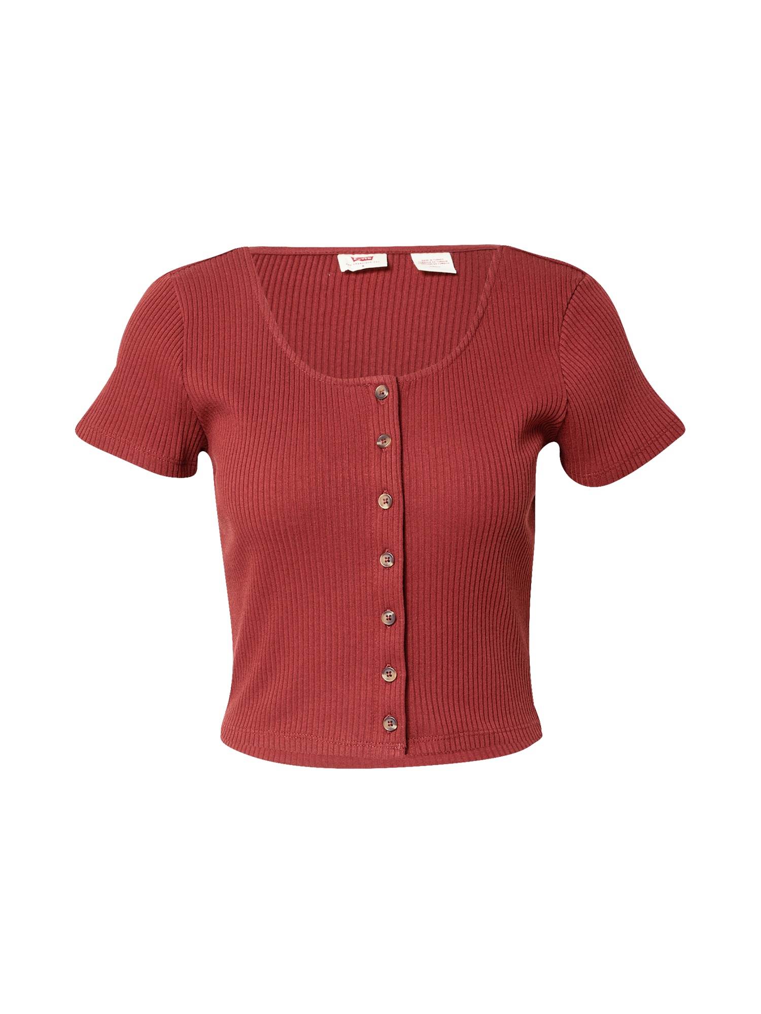 LEVI'S Majica  rjasto rdeča