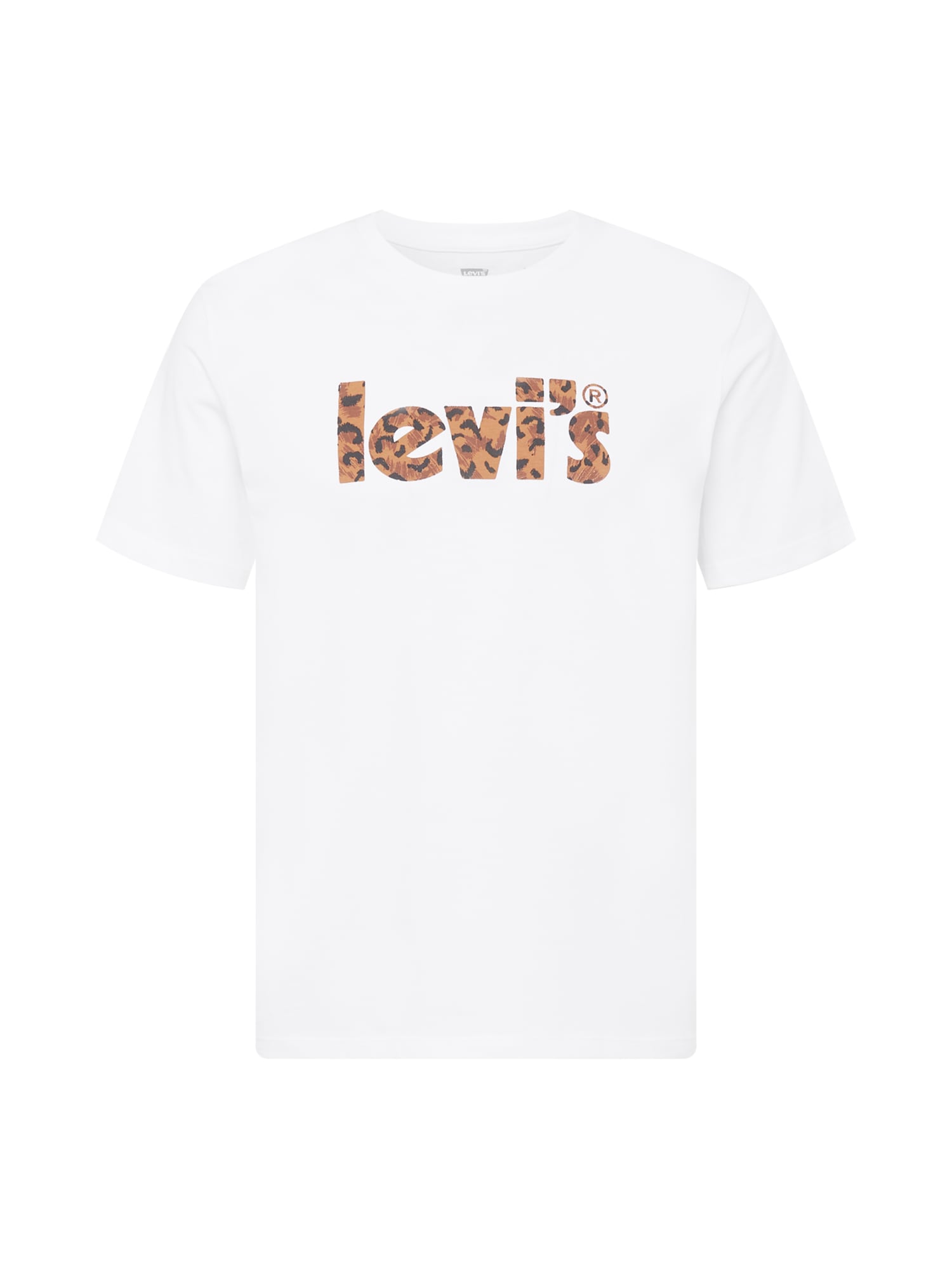 LEVI'S Majica  rjava / karamel / črna / bela