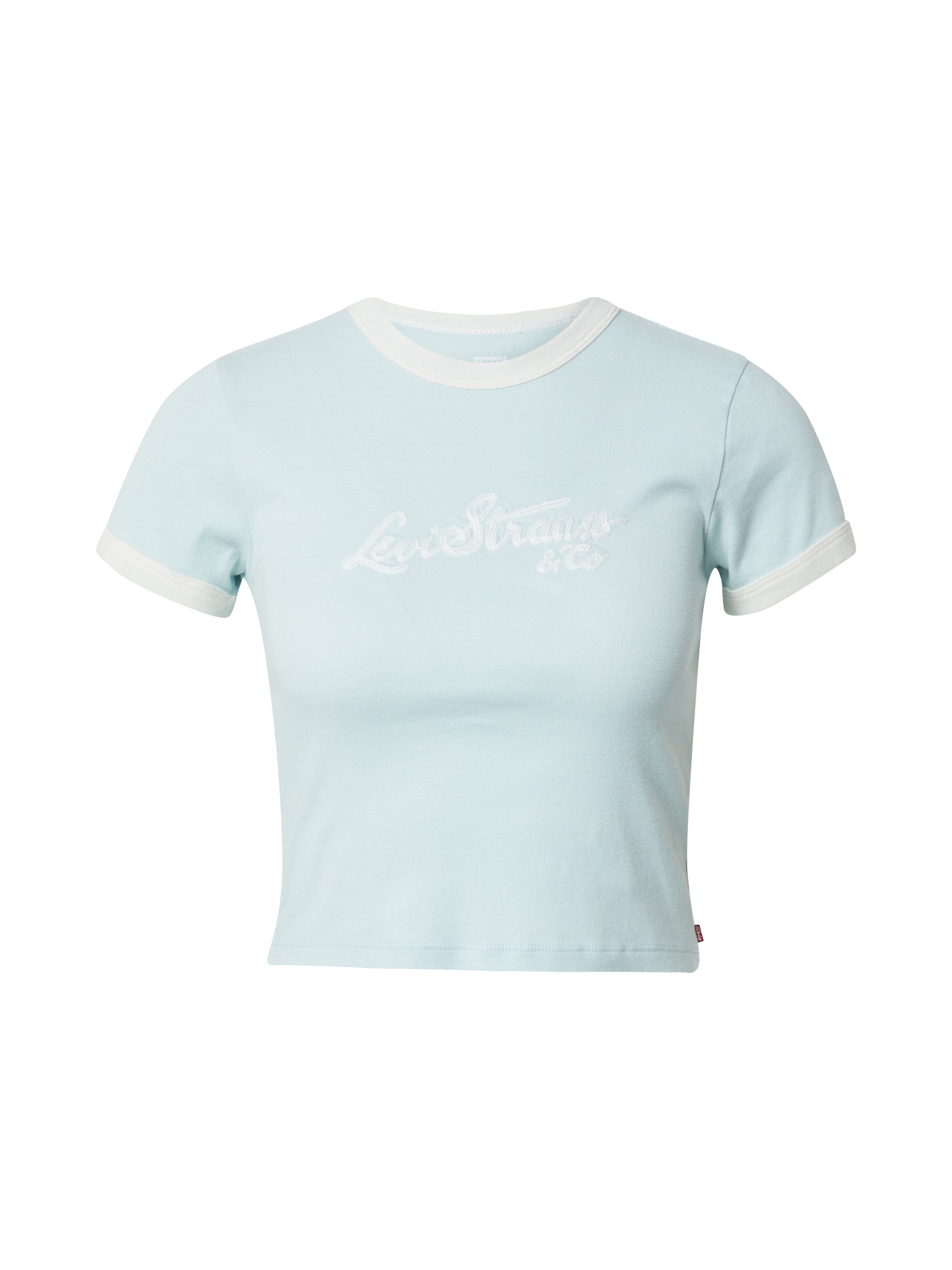 LEVI'S Majica  svetlo modra / bela