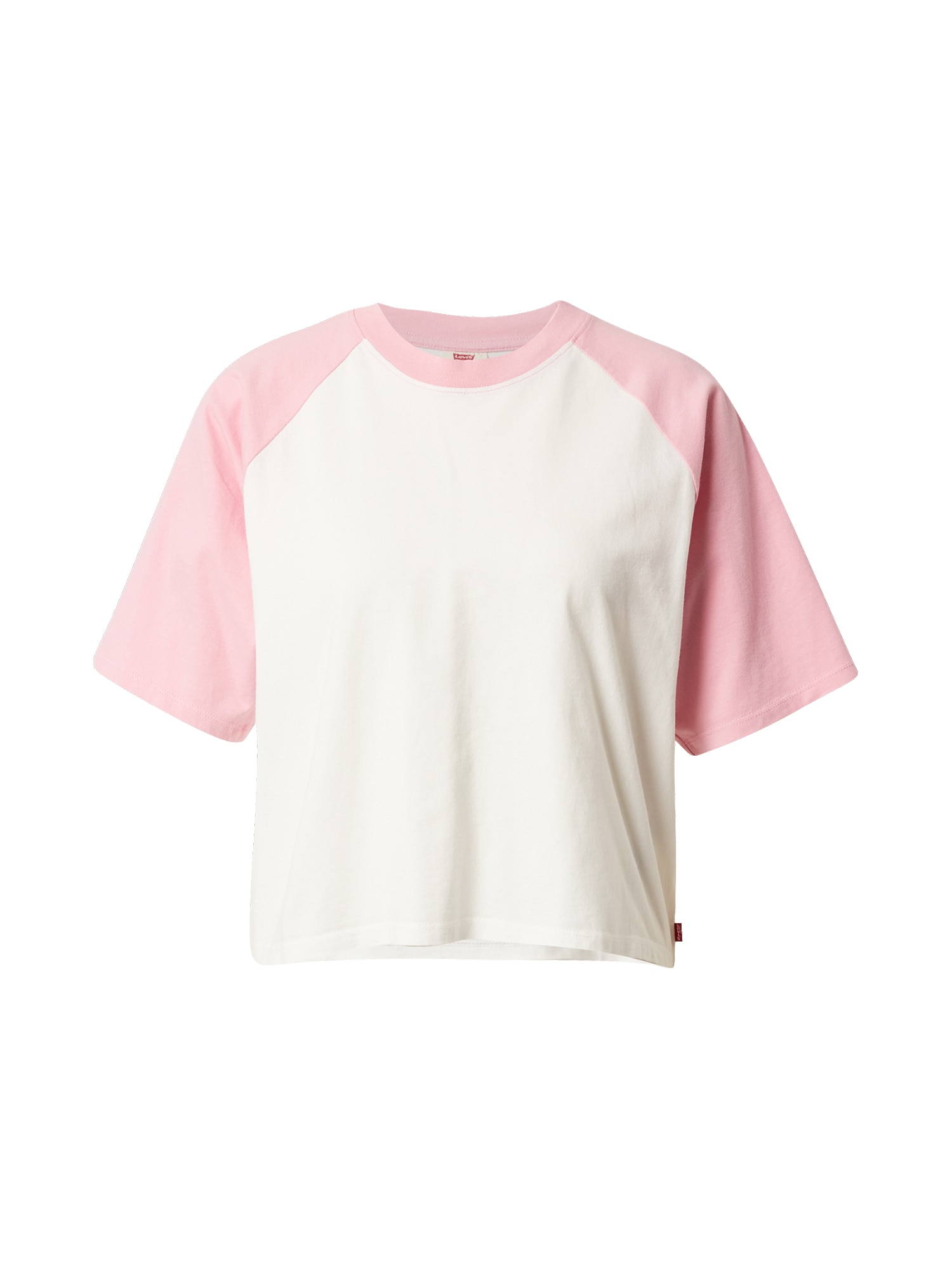 LEVI'S Majica  svetlo roza / bela