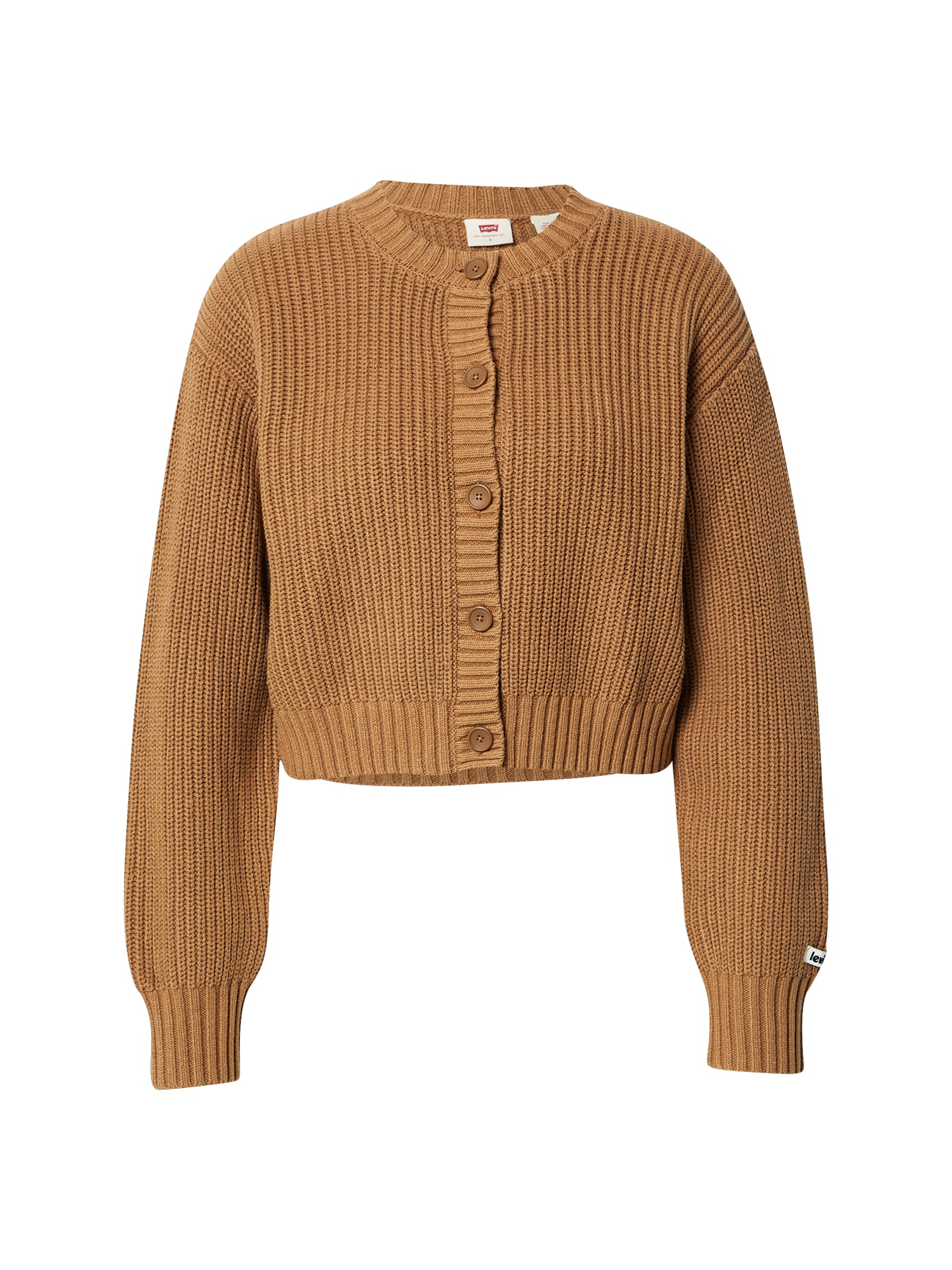 LEVI'S Pletena jopa 'CAT'  rjava