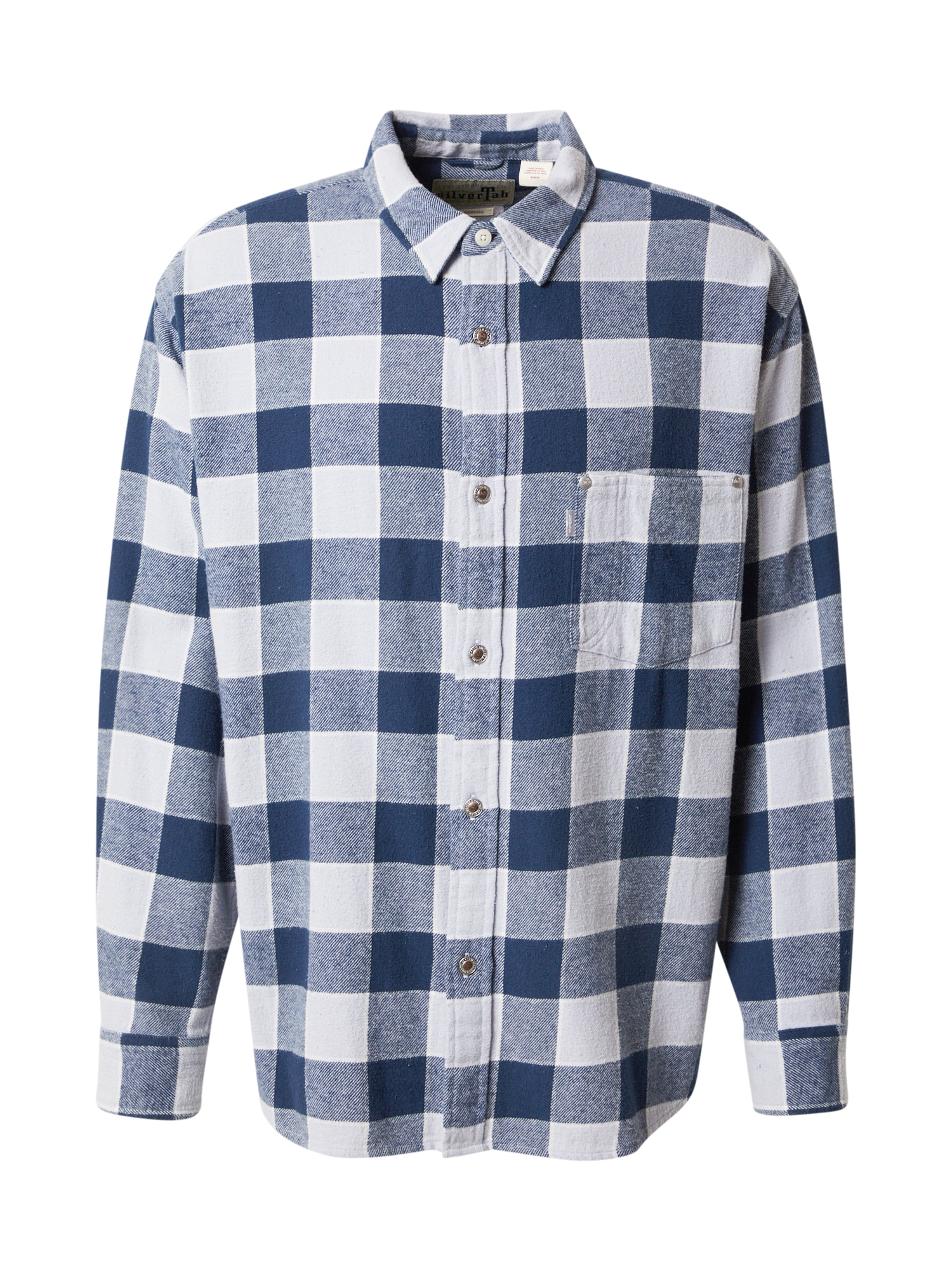 LEVI'S Srajca 'SILVERTAB'  moder denim / temno modra / bela