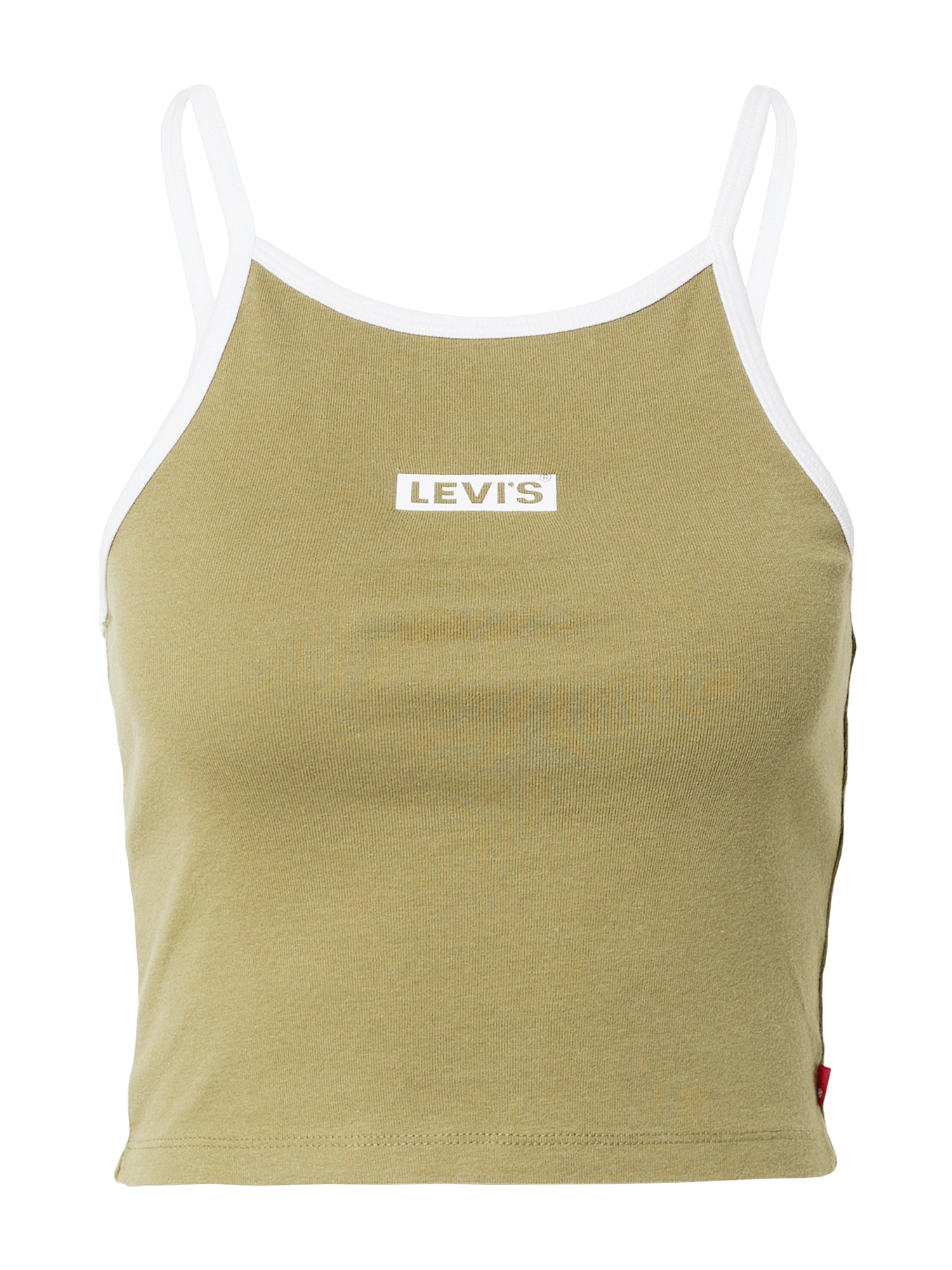 LEVI'S Top 'MAZZY'  oliva / bela