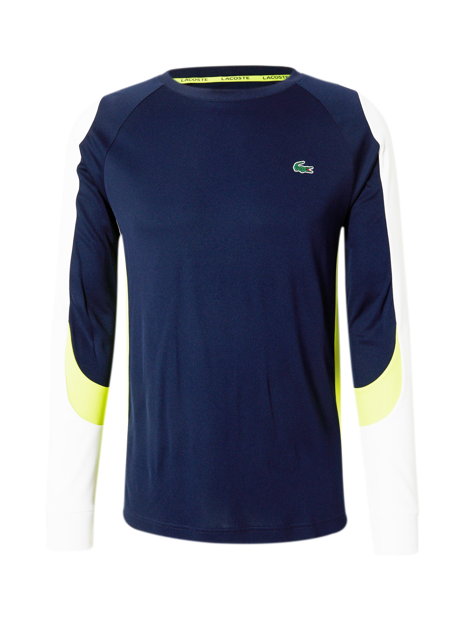 Lacoste Sport Funkcionalna majica  mornarska / rumena / bela