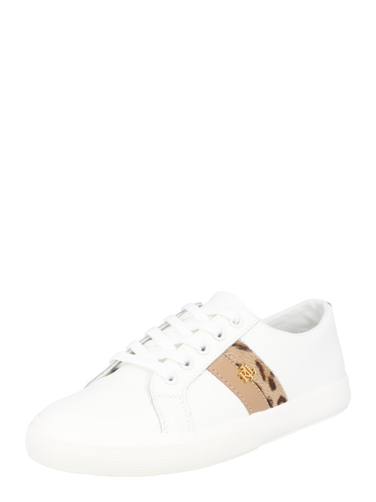 Lauren Ralph Lauren Nizke superge 'JANSON'  rjava / mokka / bela