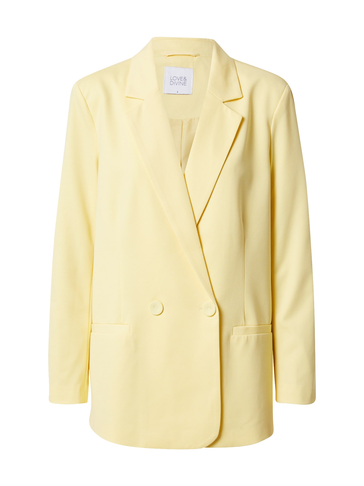 Love & Divine Blazer 'Love590'  svetlo rumena