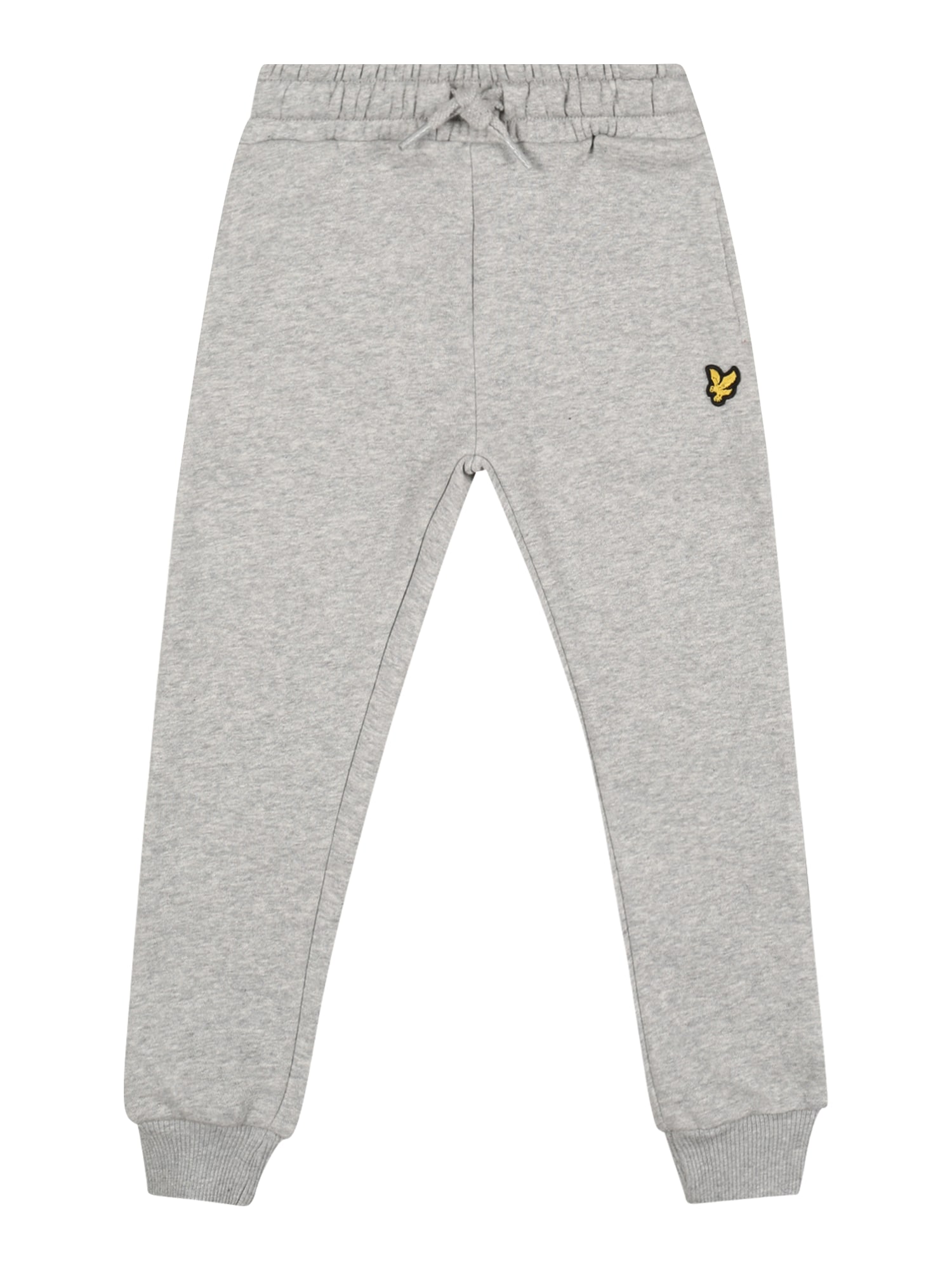 Lyle & Scott Hlače 'Classic'  rumena / pegasto siva / črna