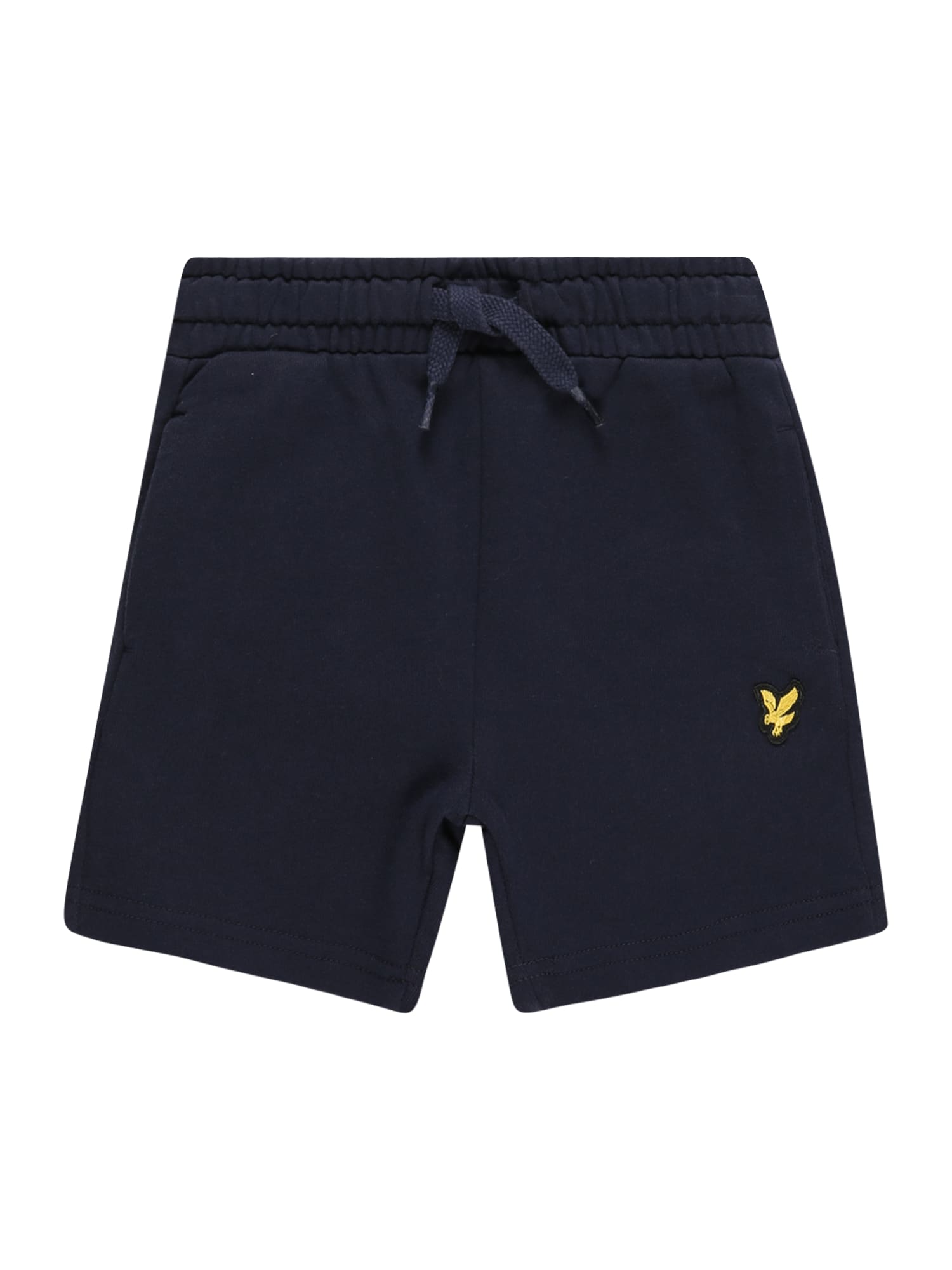 Lyle & Scott Hlače  mornarska / rumena