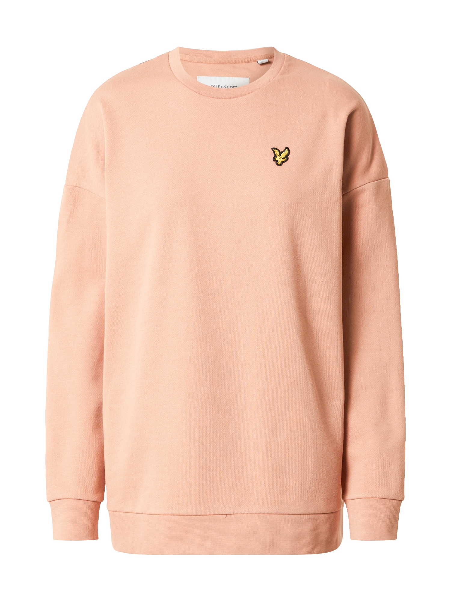 Lyle & Scott Majica  rumena / breskev / črna
