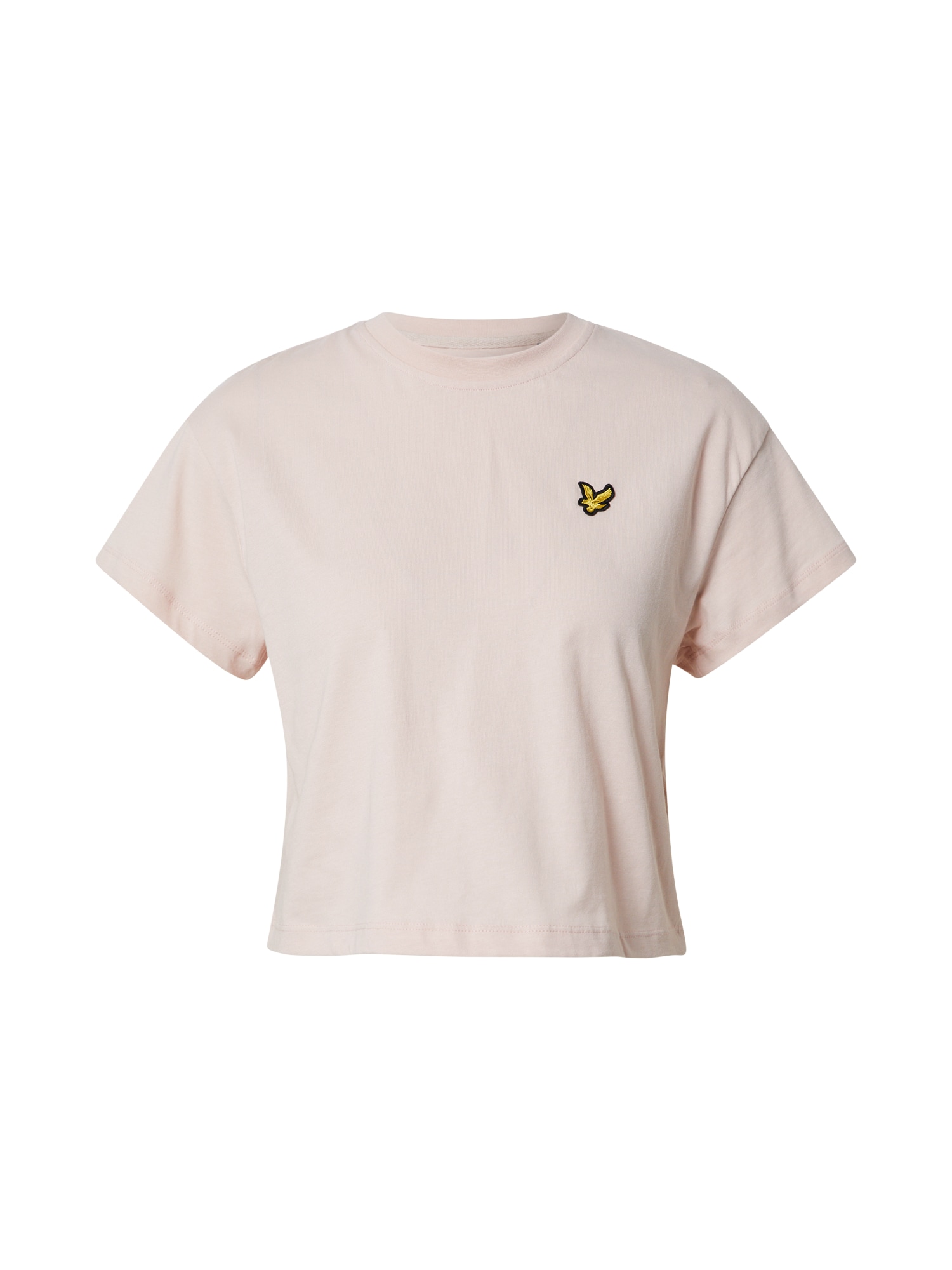 Lyle & Scott Majica  rumena / puder / črna