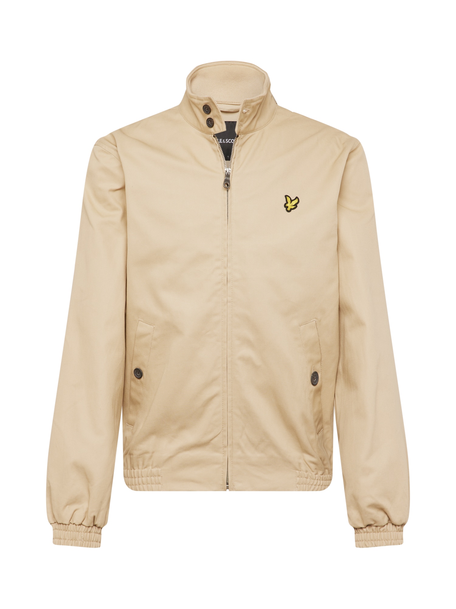 Lyle & Scott Prehodna jakna 'Harrington'  bež