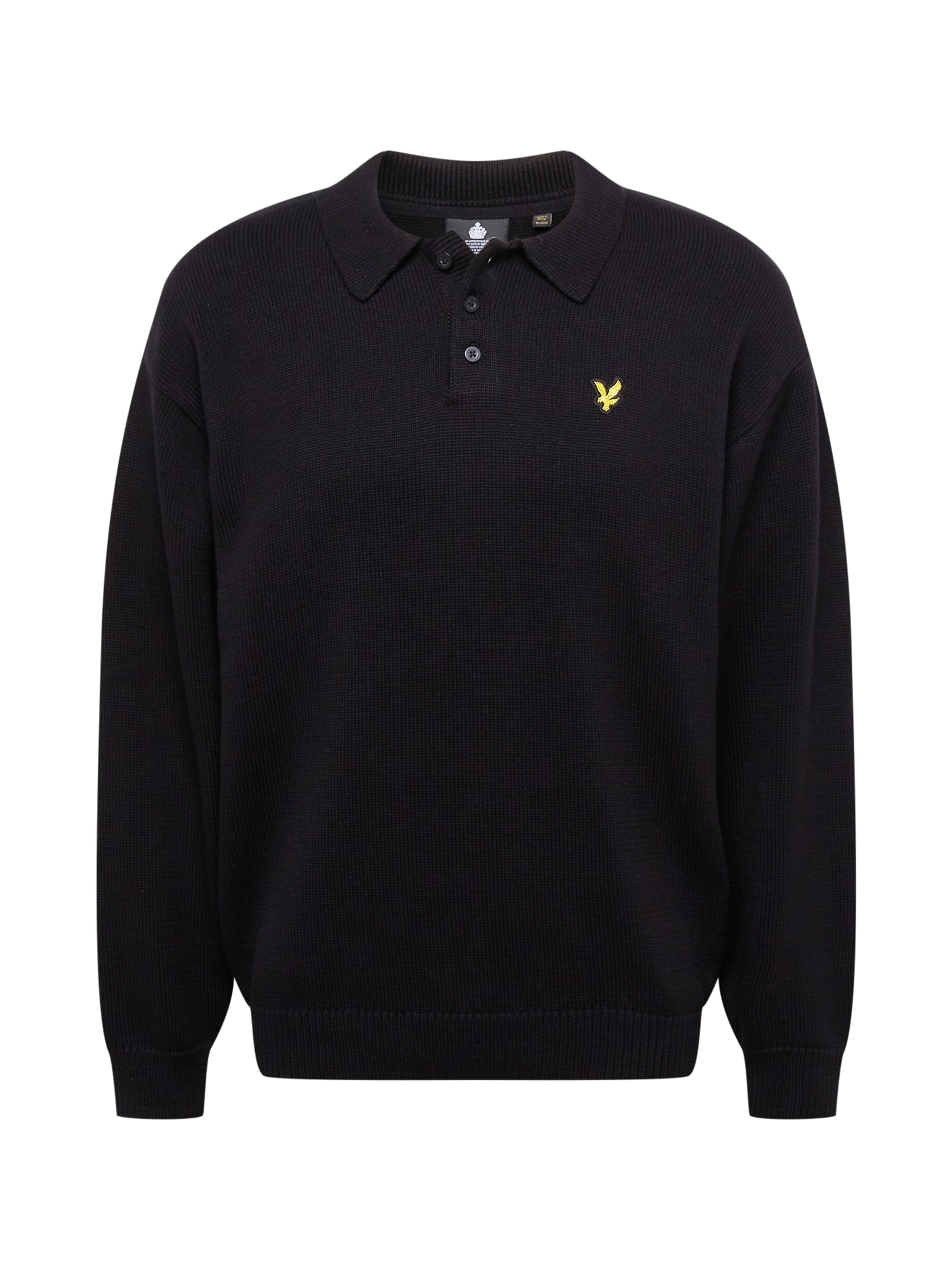 Lyle & Scott Pulover  rumena / črna
