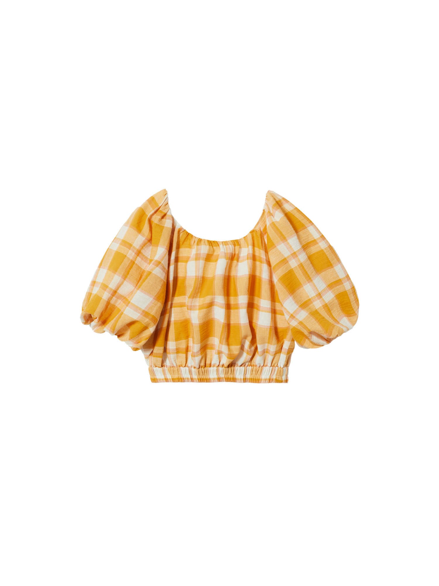 MANGO Bluza 'Bruno'  gorčica / zlato-rumena / bela