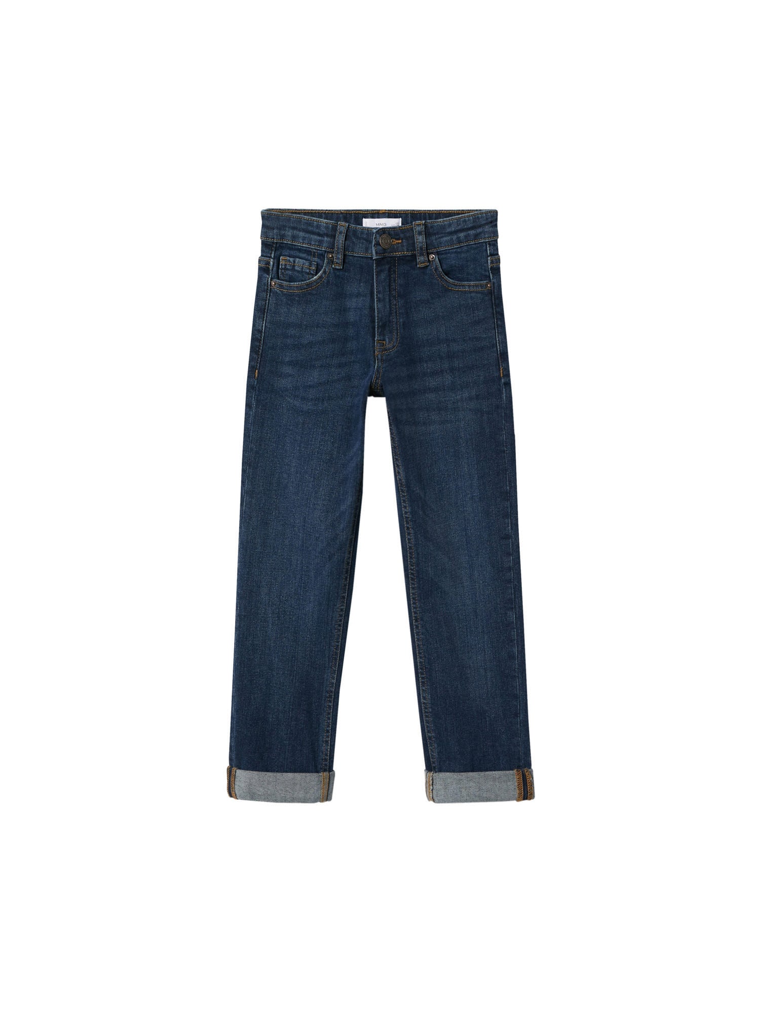 MANGO KIDS Kavbojke  temno modra