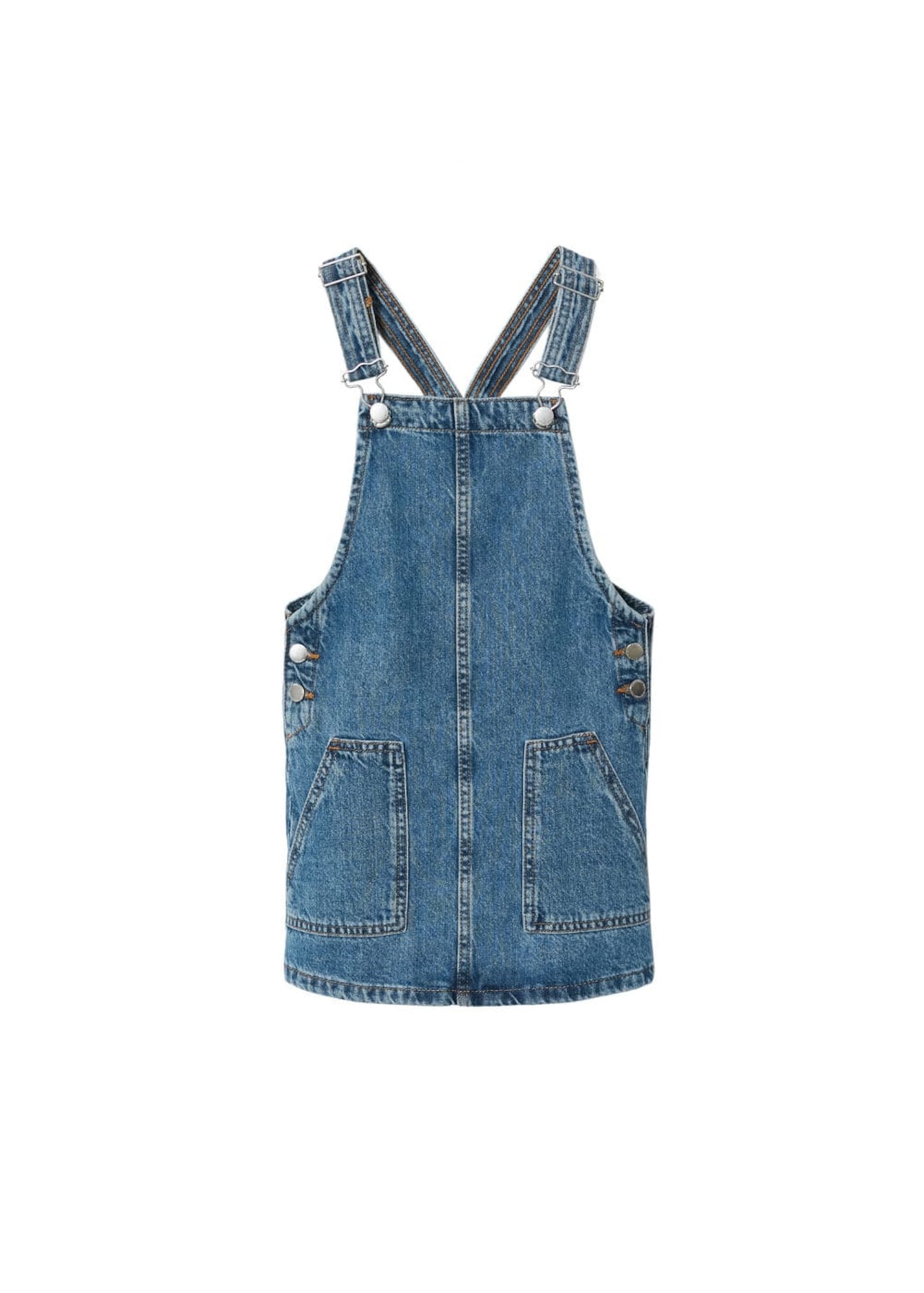 MANGO KIDS Obleka 'Paula'  moder denim