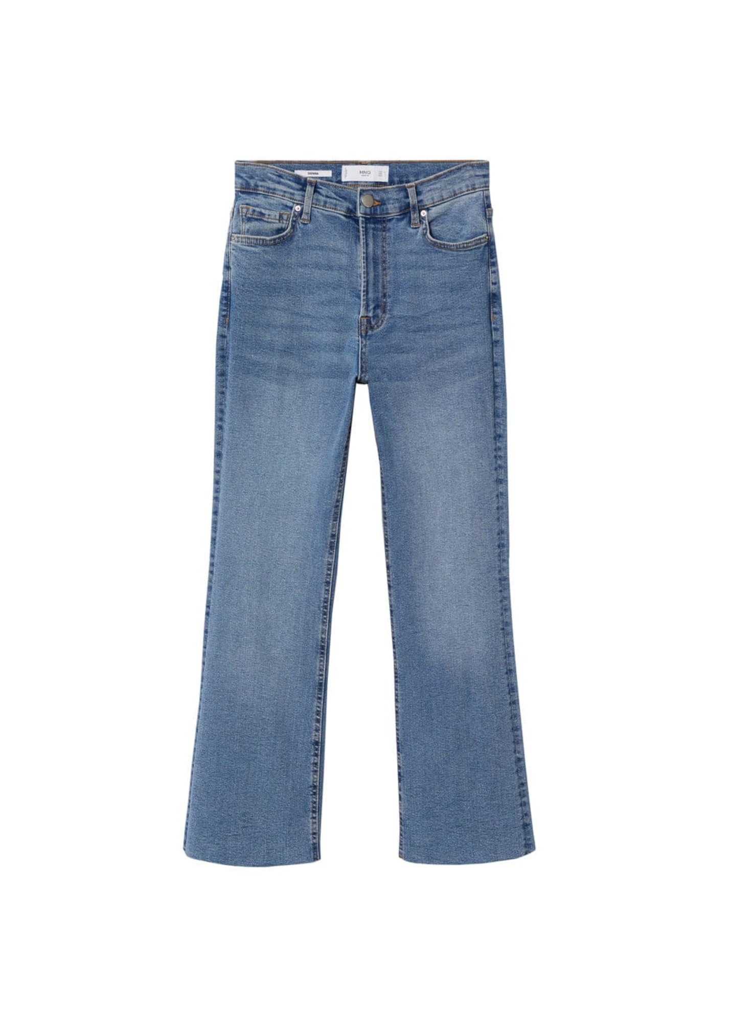 MANGO Kavbojke 'Sienna'  moder denim