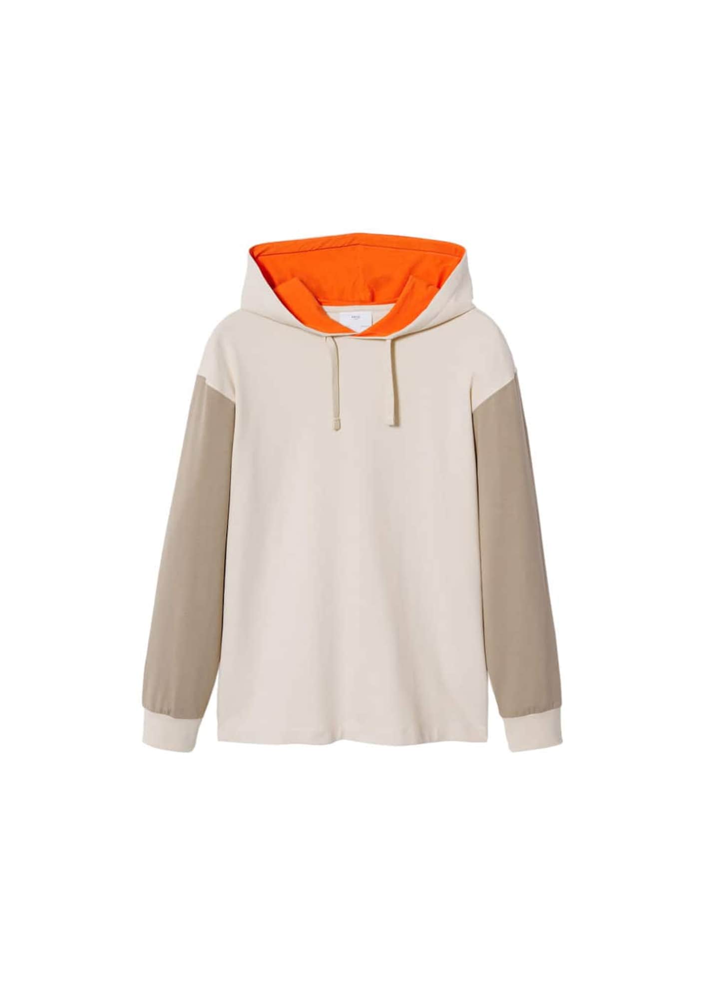 MANGO MAN Majica 'Rainh'  chamois / ecru