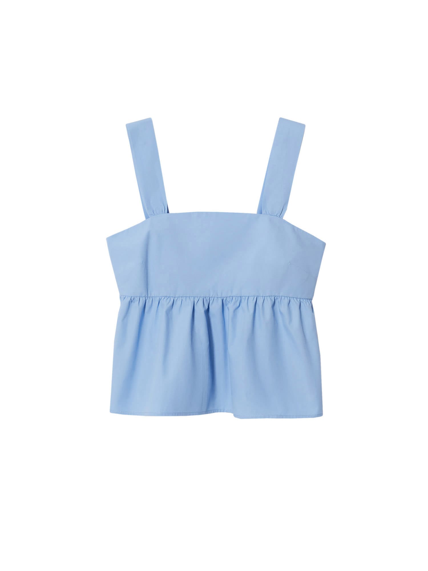 MANGO Top 'MIRI-H'  svetlo modra