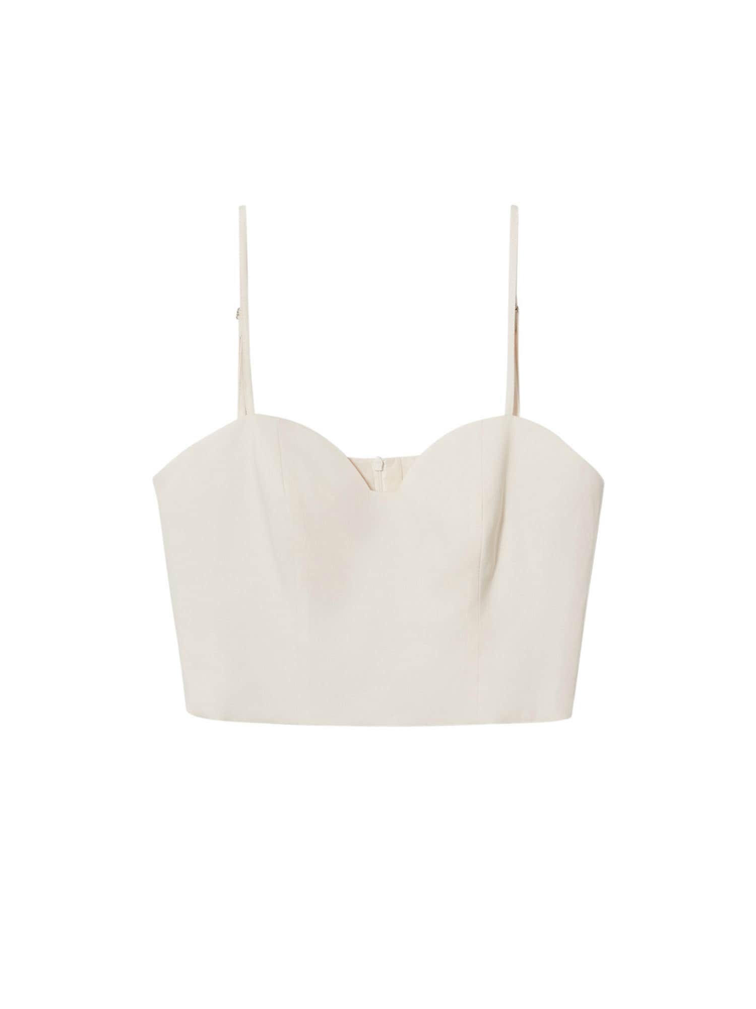 MANGO Top 'TINNY'  ecru