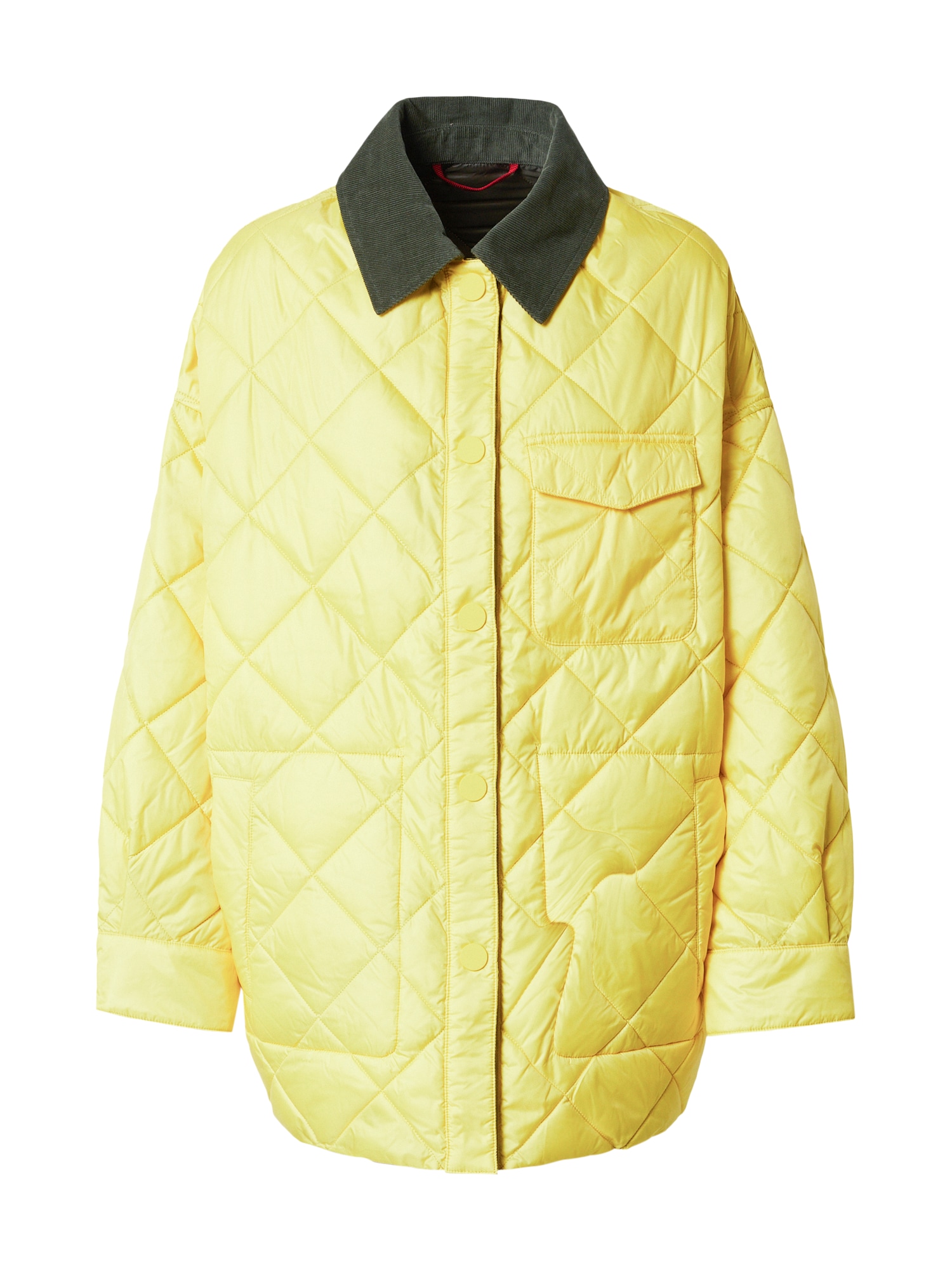 MAX&Co. Prehodna jakna 'LORIANA'  rumena / temno zelena
