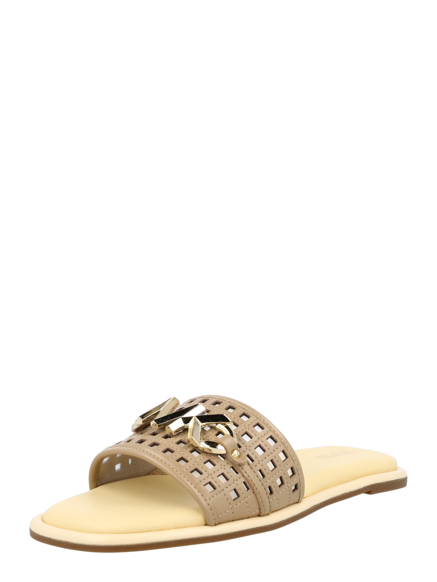 MICHAEL Michael Kors Nizki natikači 'HAYWORTH'  chamois / zlata